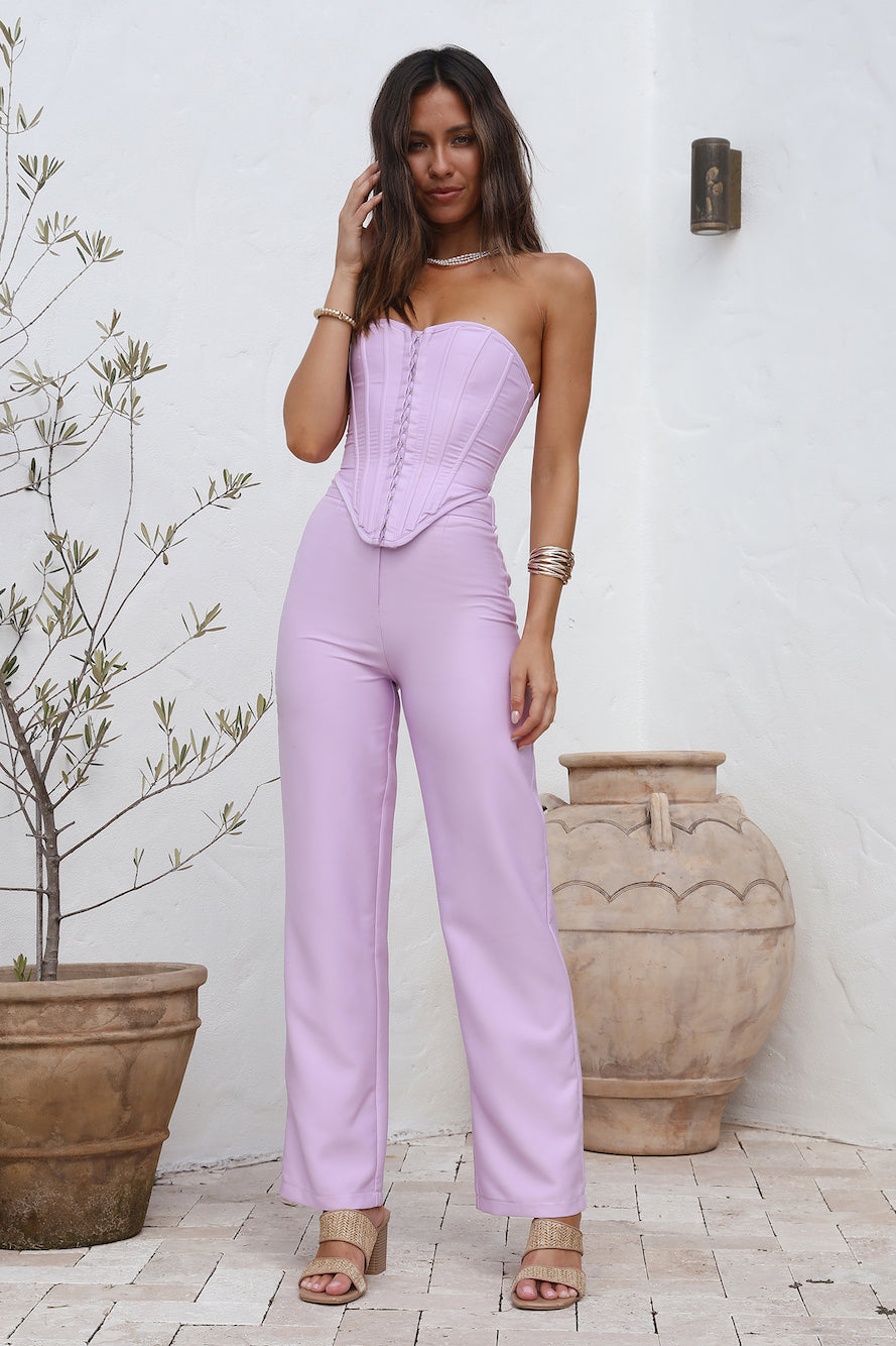 Midsummer Dreams Pants Purple-Seaa Fashion