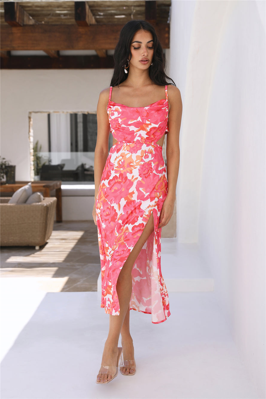 Hearts Held Close Maxi Dress Floral-Seaa Fashion