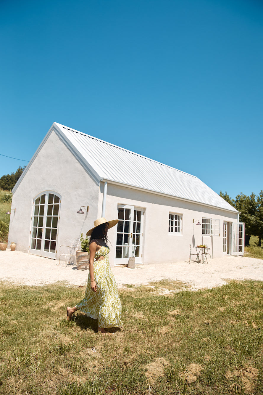 Tropic Trails Maxi Dress Green-Seaa Fashion