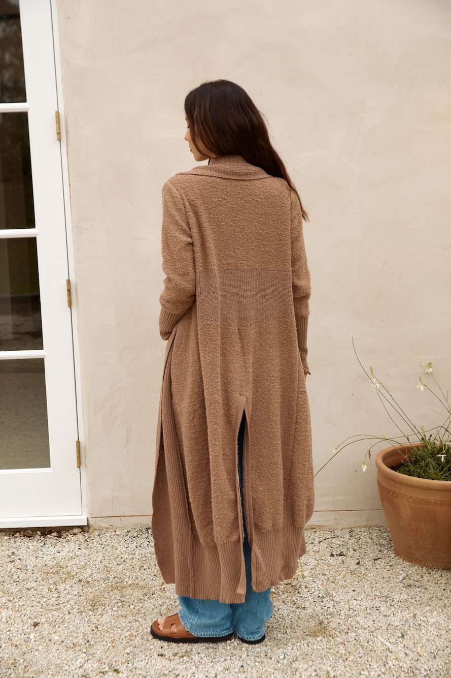 Whimsical Evening Cardigan Brown-Seaa Fashion