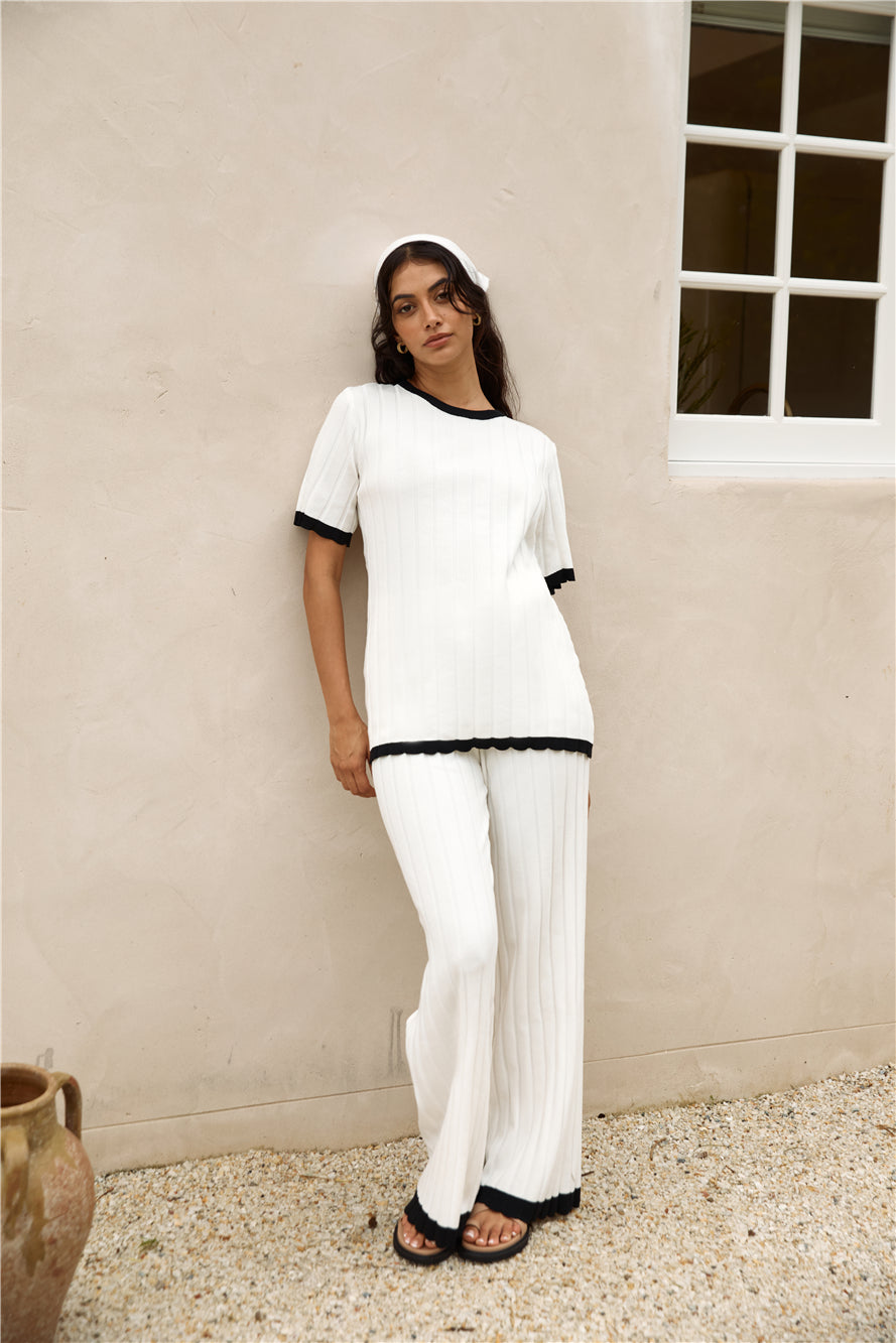 Colder Days Knit Top White-Seaa Fashion