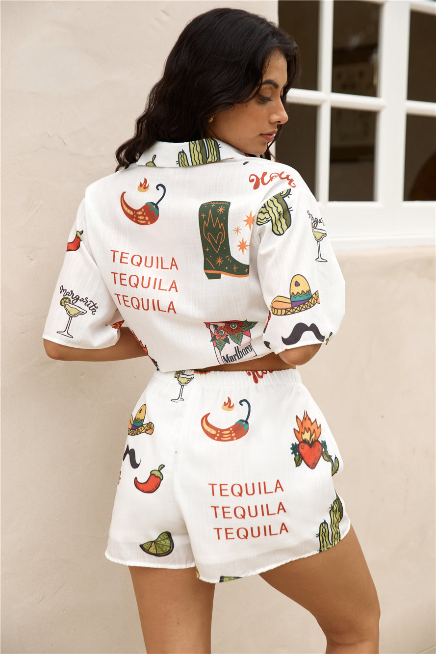 Fiesta Fun Set White-Seaa Fashion