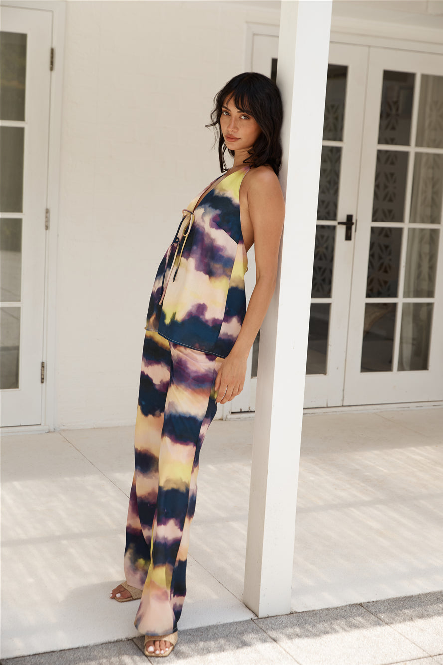 SEVEN WONDERS Oasis Top Purple-Seaa Fashion