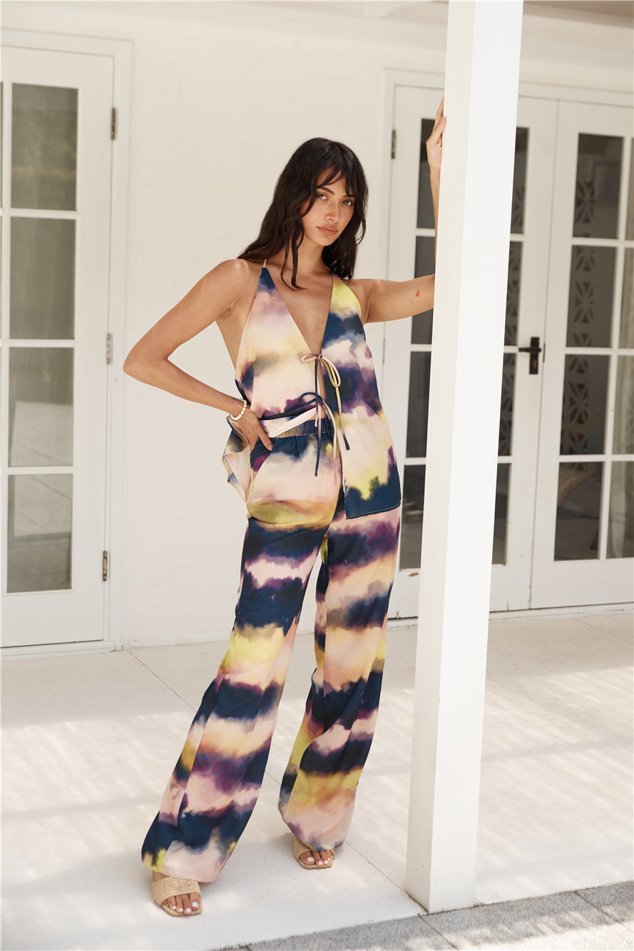 SEVEN WONDERS Oasis Top Purple-Seaa Fashion