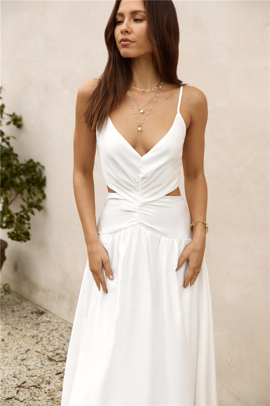 Azure Horizon Maxi Dress White-Seaa Fashion