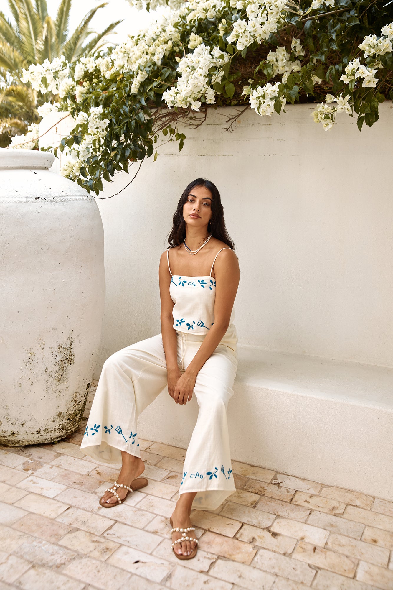 Among The Vines Set Beige-Seaa Fashion