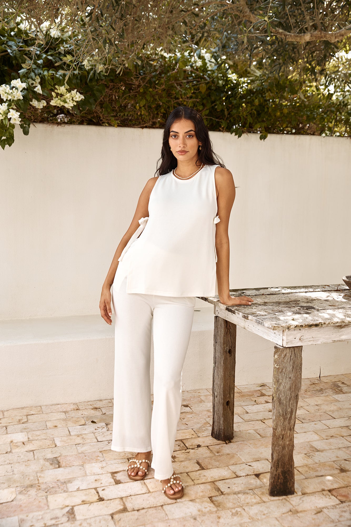 By The Fire Set White-Seaa Fashion