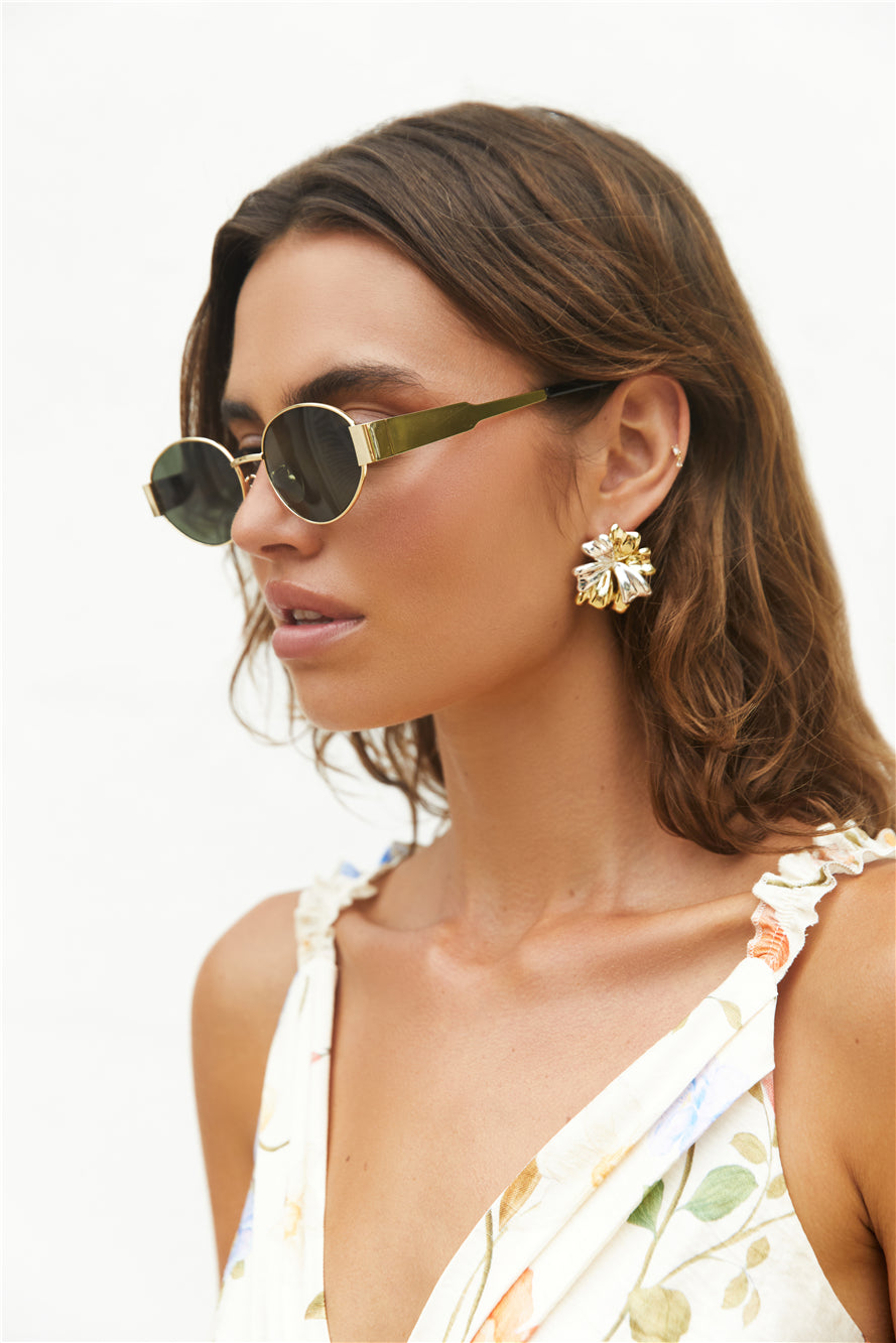 Vienna Sunglasses Gold-Seaa Fashion