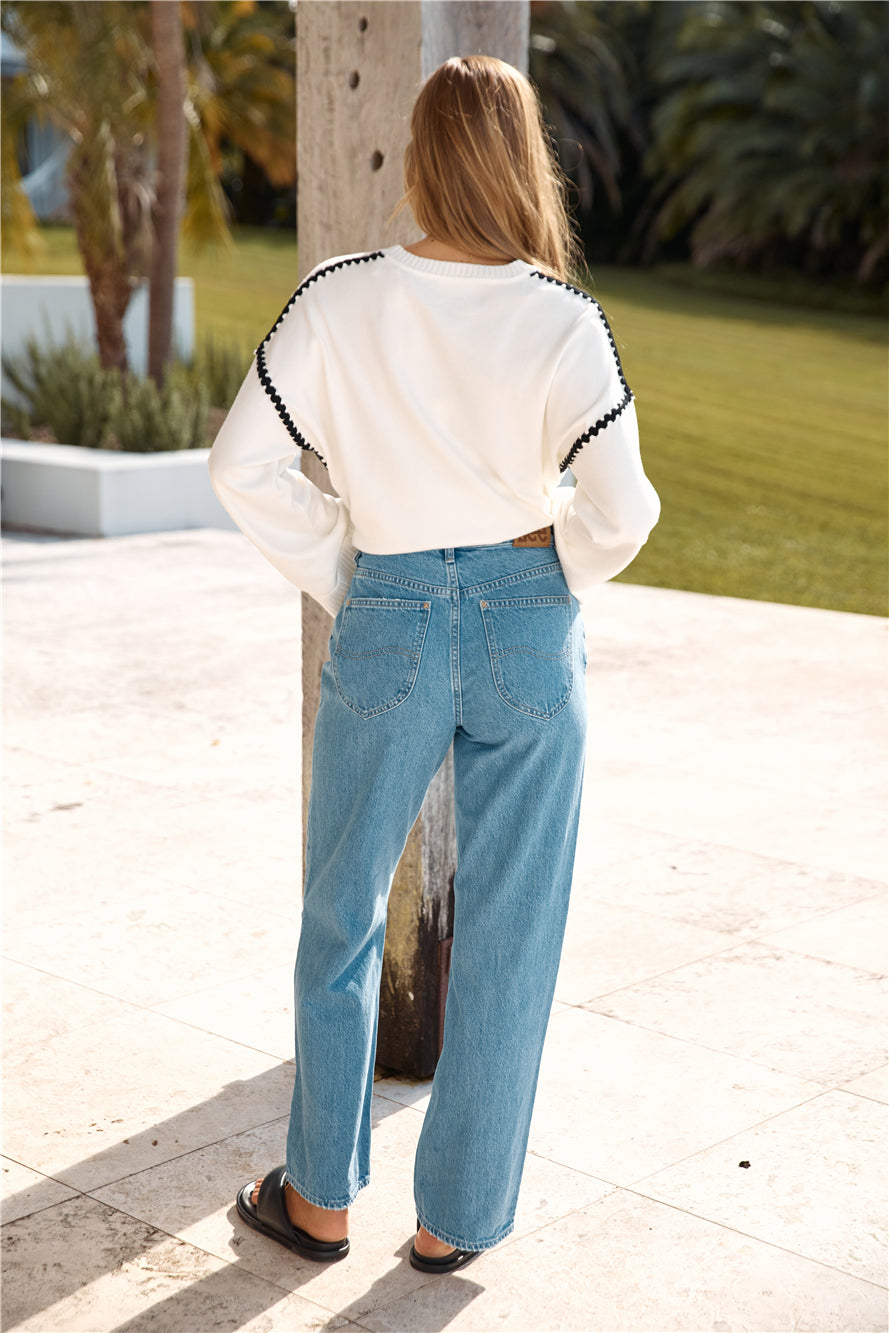 Cold Nights Sweater White-Seaa Fashion