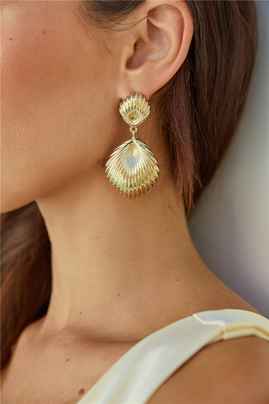 Kind To You Earrings Gold-Seaa Fashion