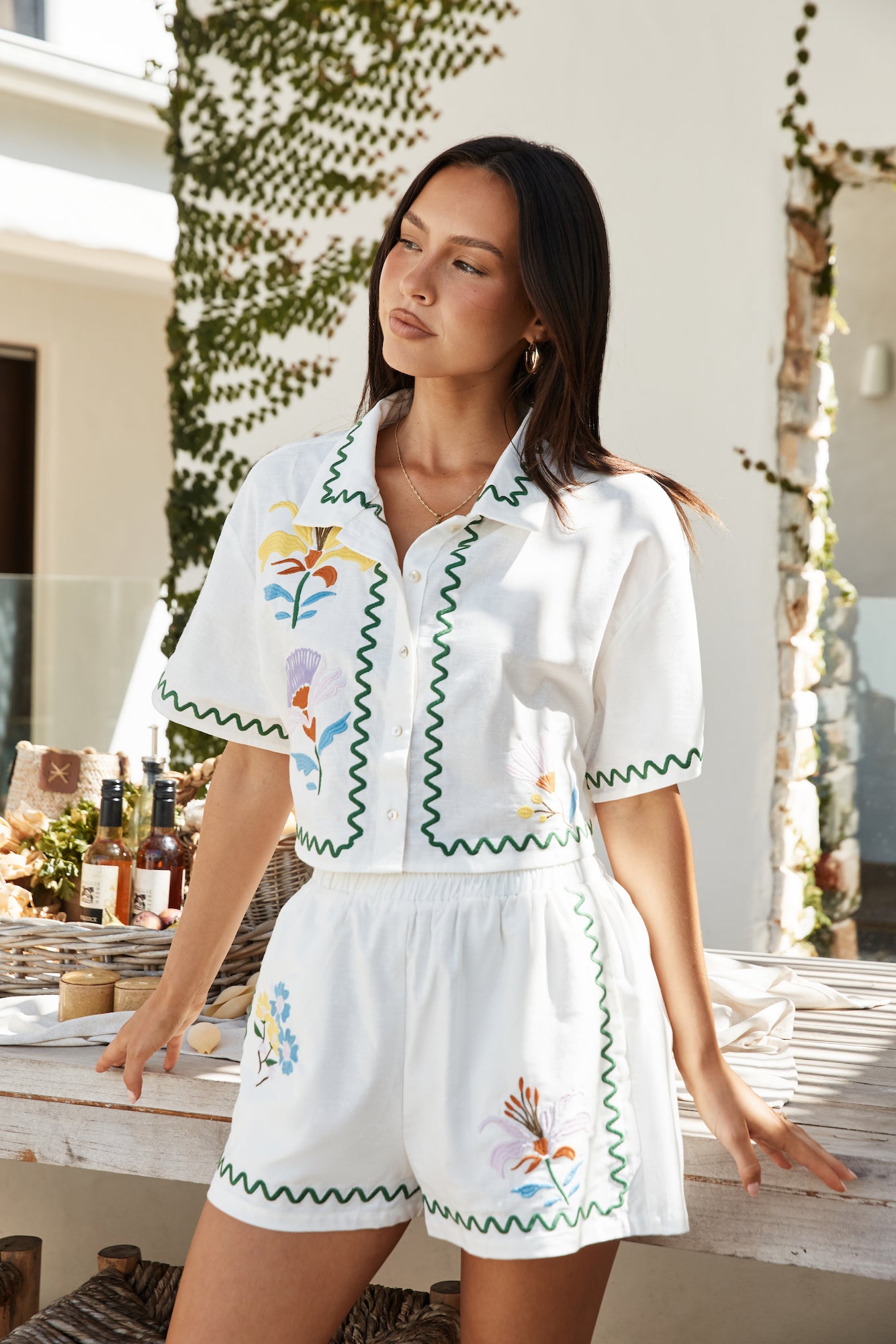 Maple Set White-Seaa Fashion