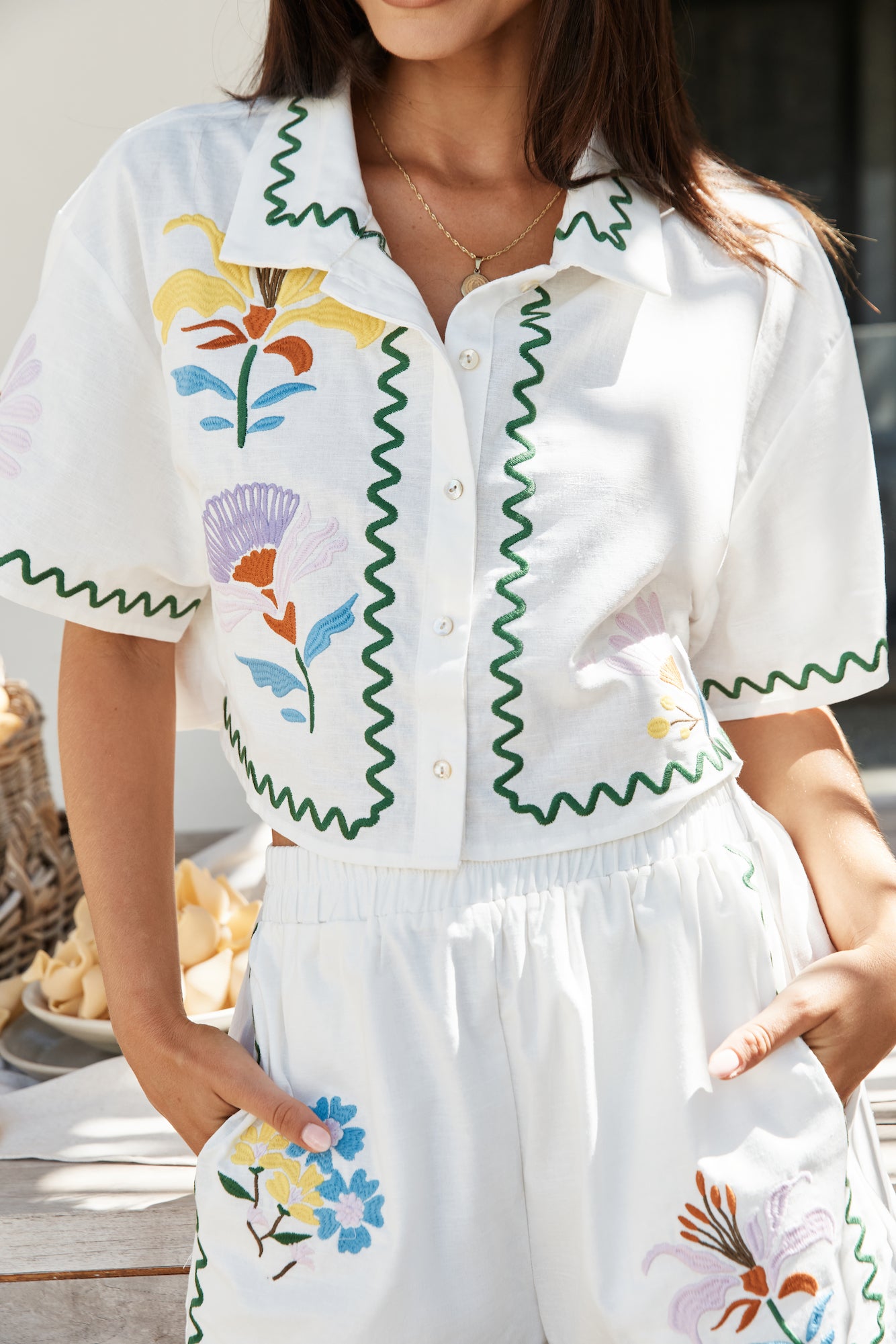 Maple Set White-Seaa Fashion