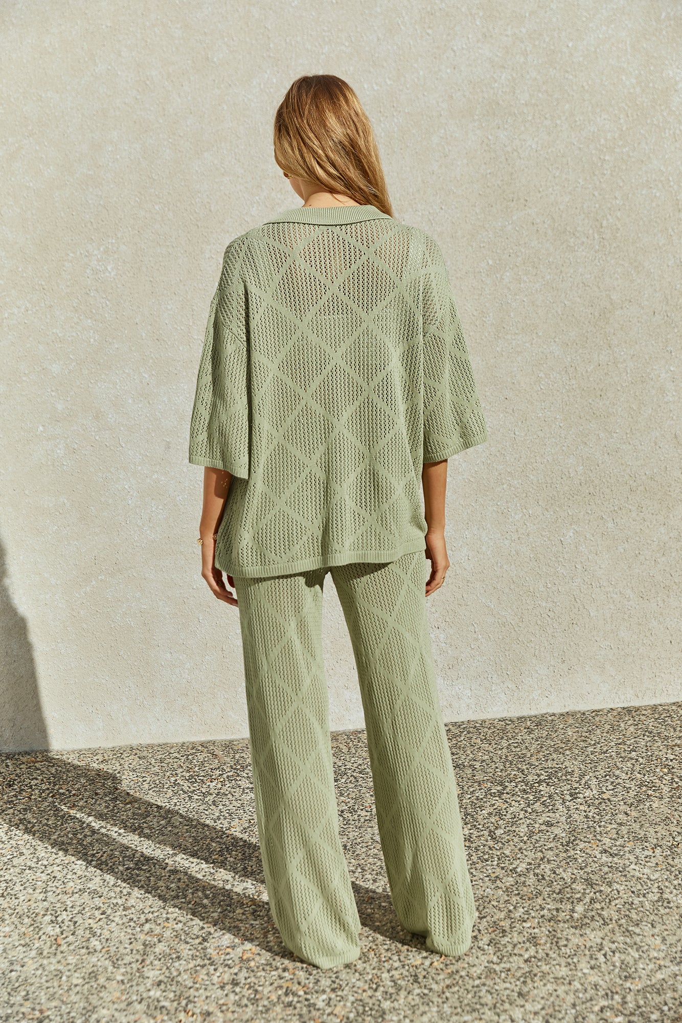 Coral Sands Top Green-Seaa Fashion
