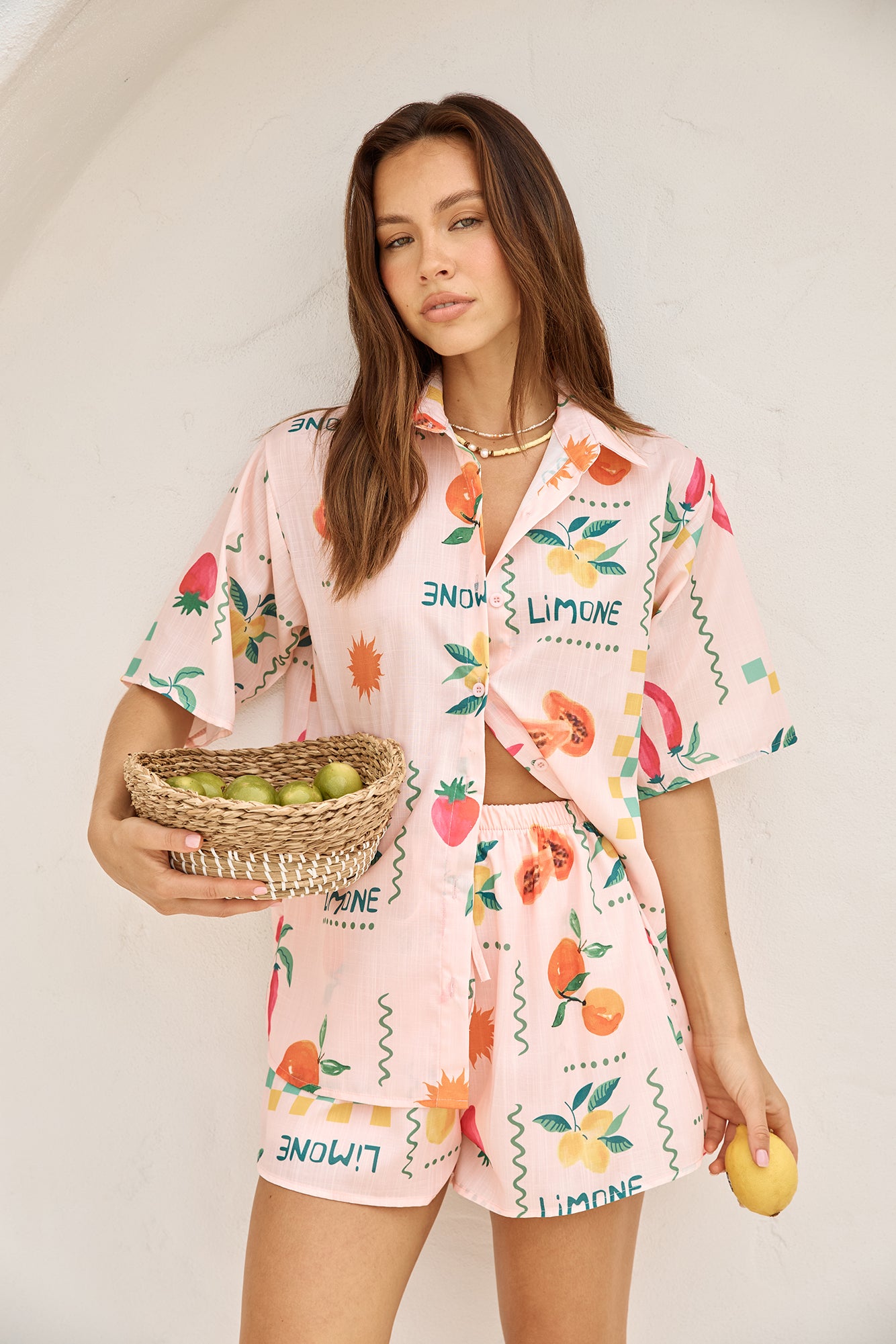 Frutta Fresca Set Pink-Seaa Fashion