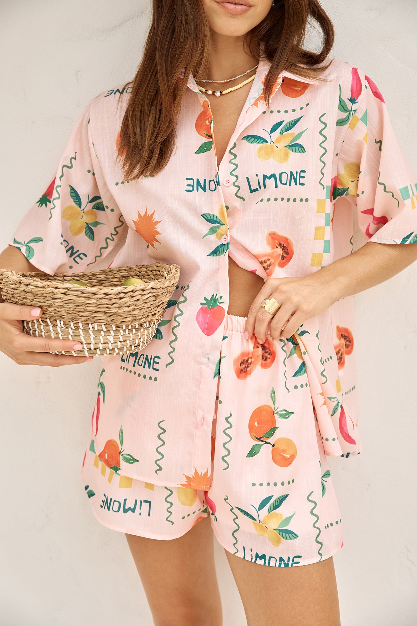 Frutta Fresca Set Pink-Seaa Fashion