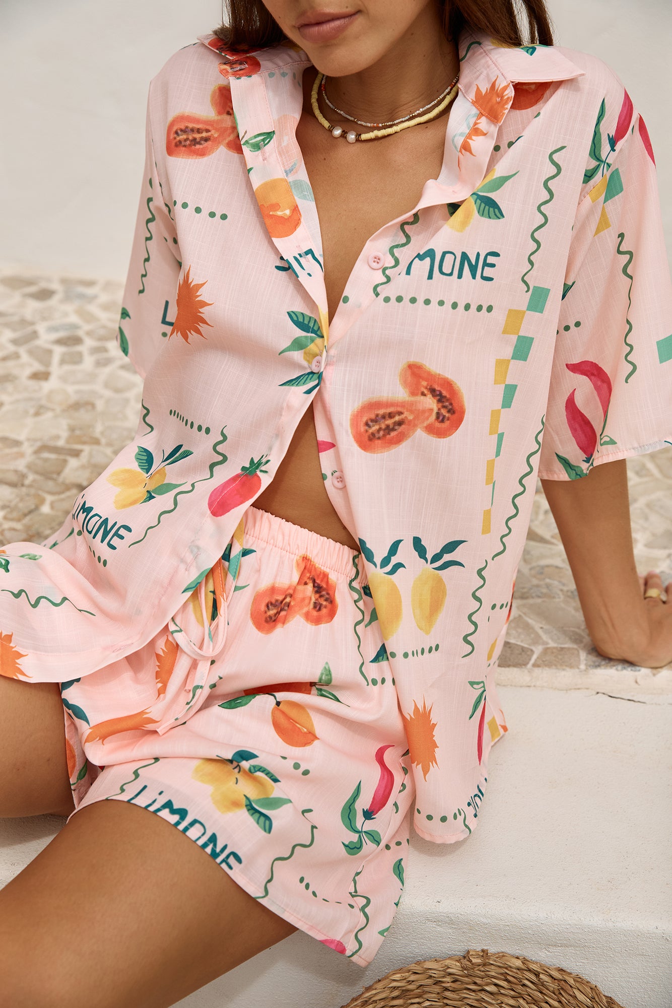 Frutta Fresca Set Pink-Seaa Fashion