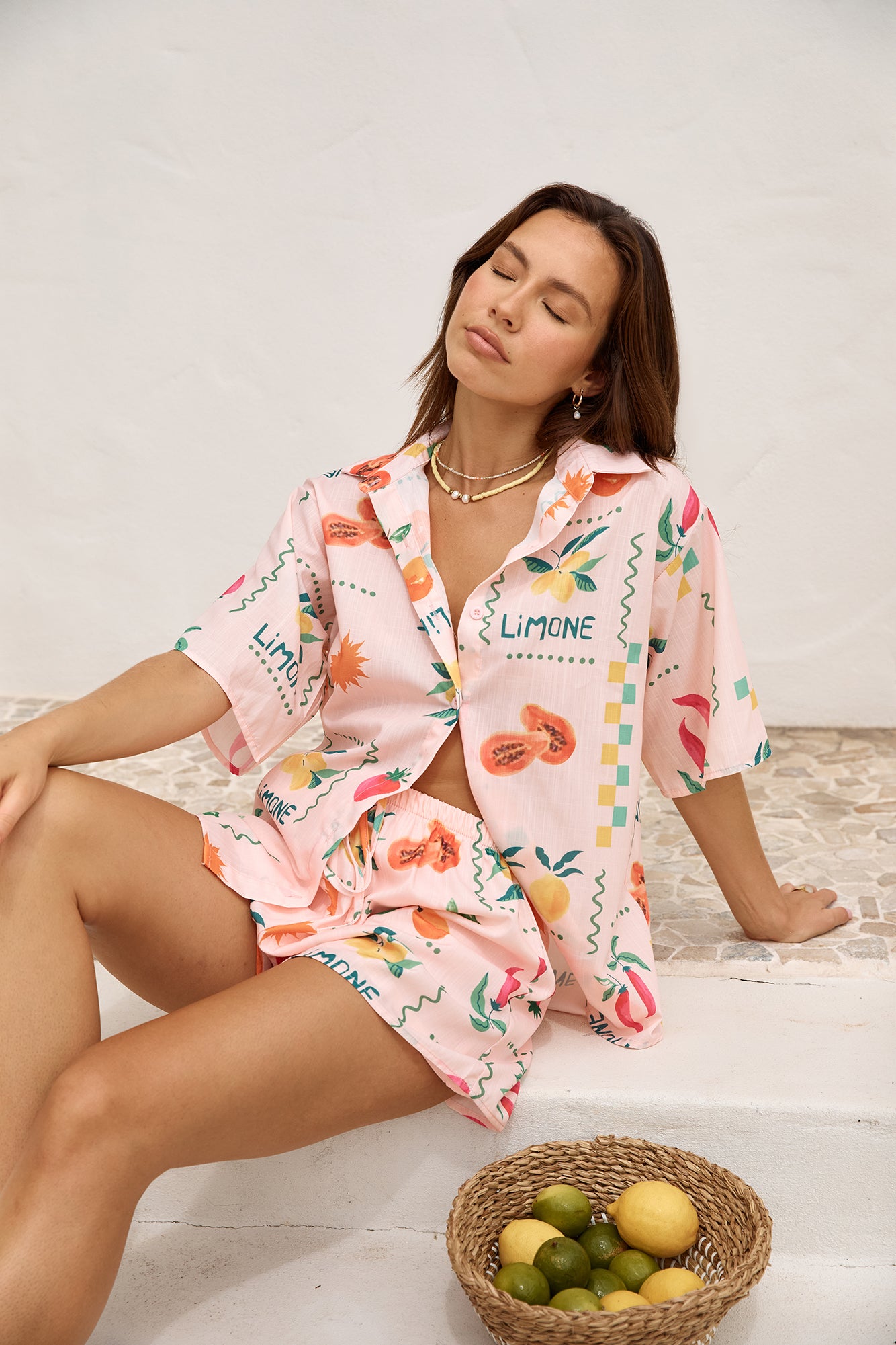 Frutta Fresca Set Pink-Seaa Fashion