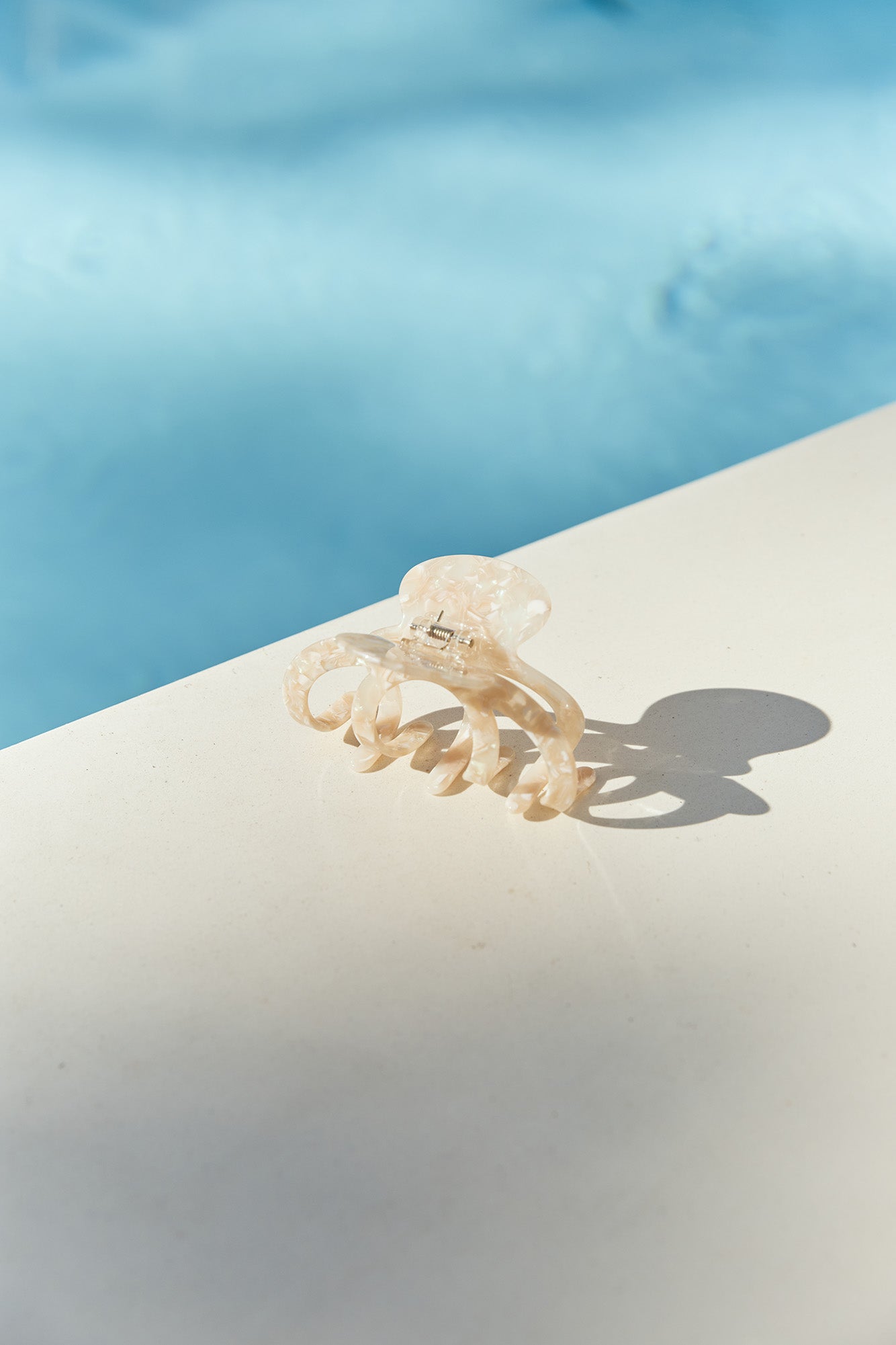 Mermaid Watch Claw Clip Nude-Seaa Fashion