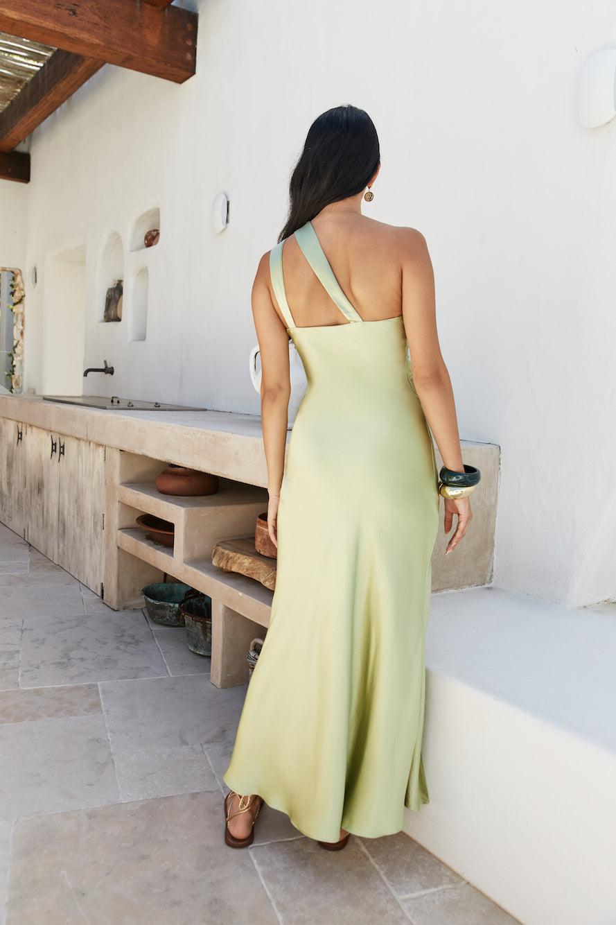 Chasing Summer Maxi Dress Green-Seaa Fashion