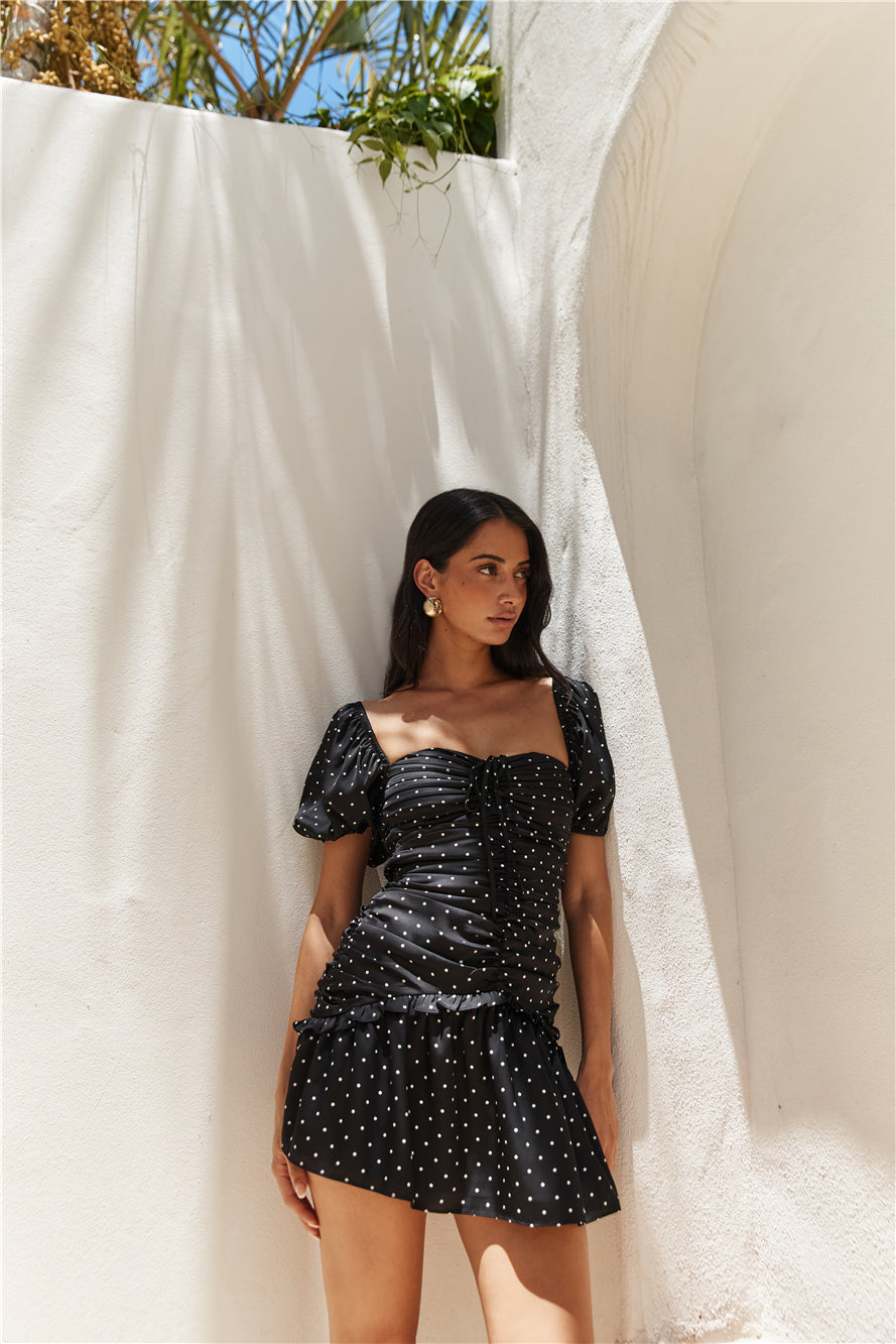 Expression Of Love Mini Dress Black-Seaa Fashion