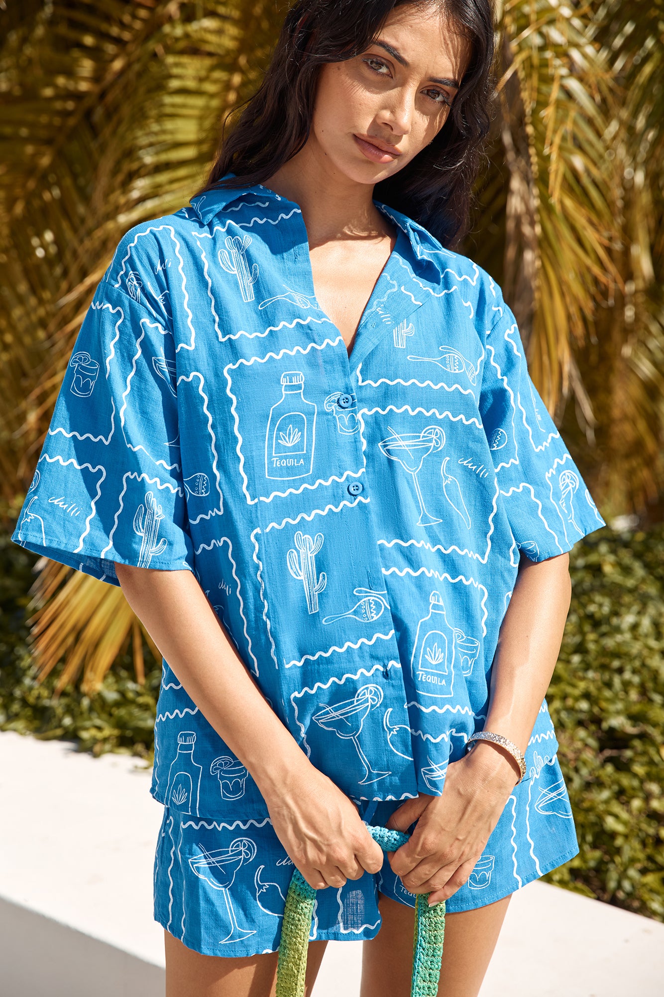 Mi Vida Set Blue-Seaa Fashion