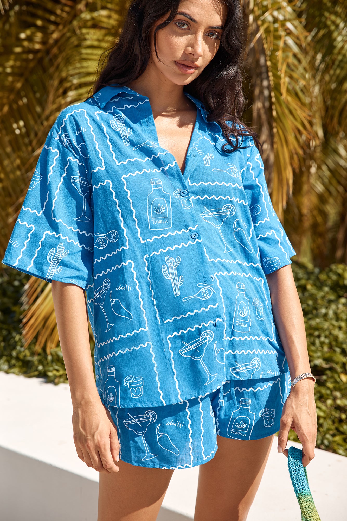 Mi Vida Set Blue-Seaa Fashion