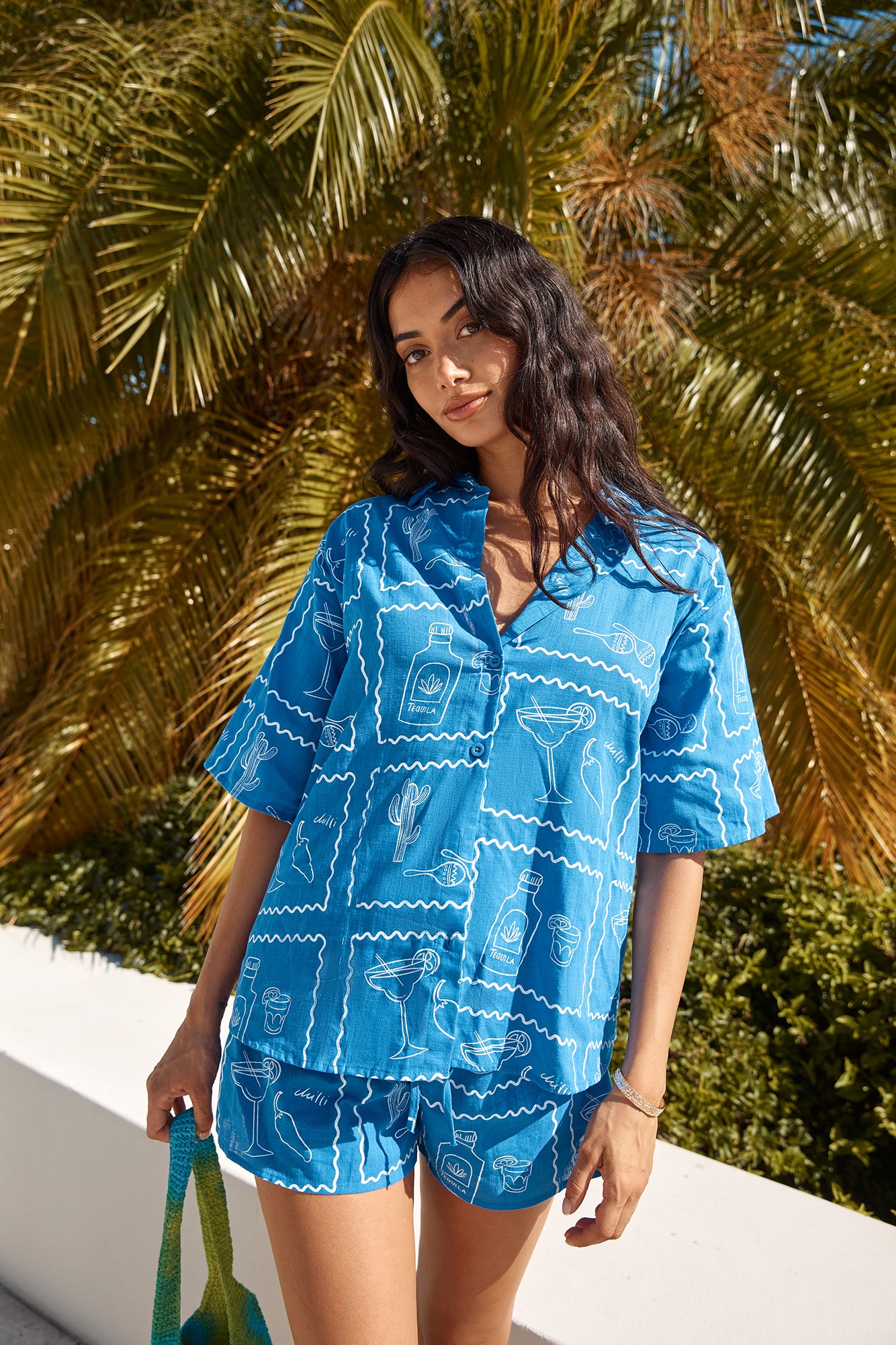 Mi Vida Set Blue-Seaa Fashion