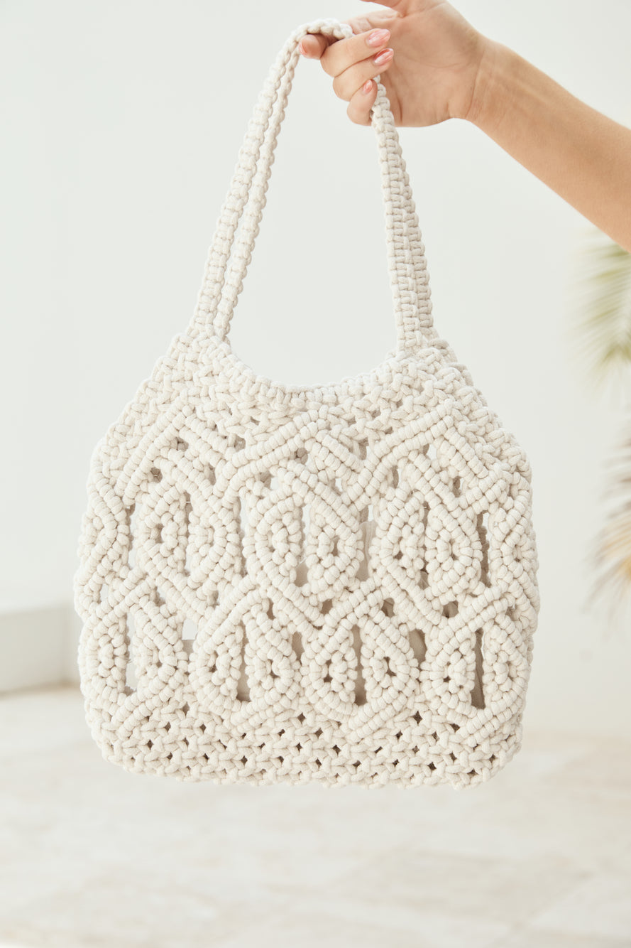 Wanderlust Wonders Knitted bag Natural-Seaa Fashion