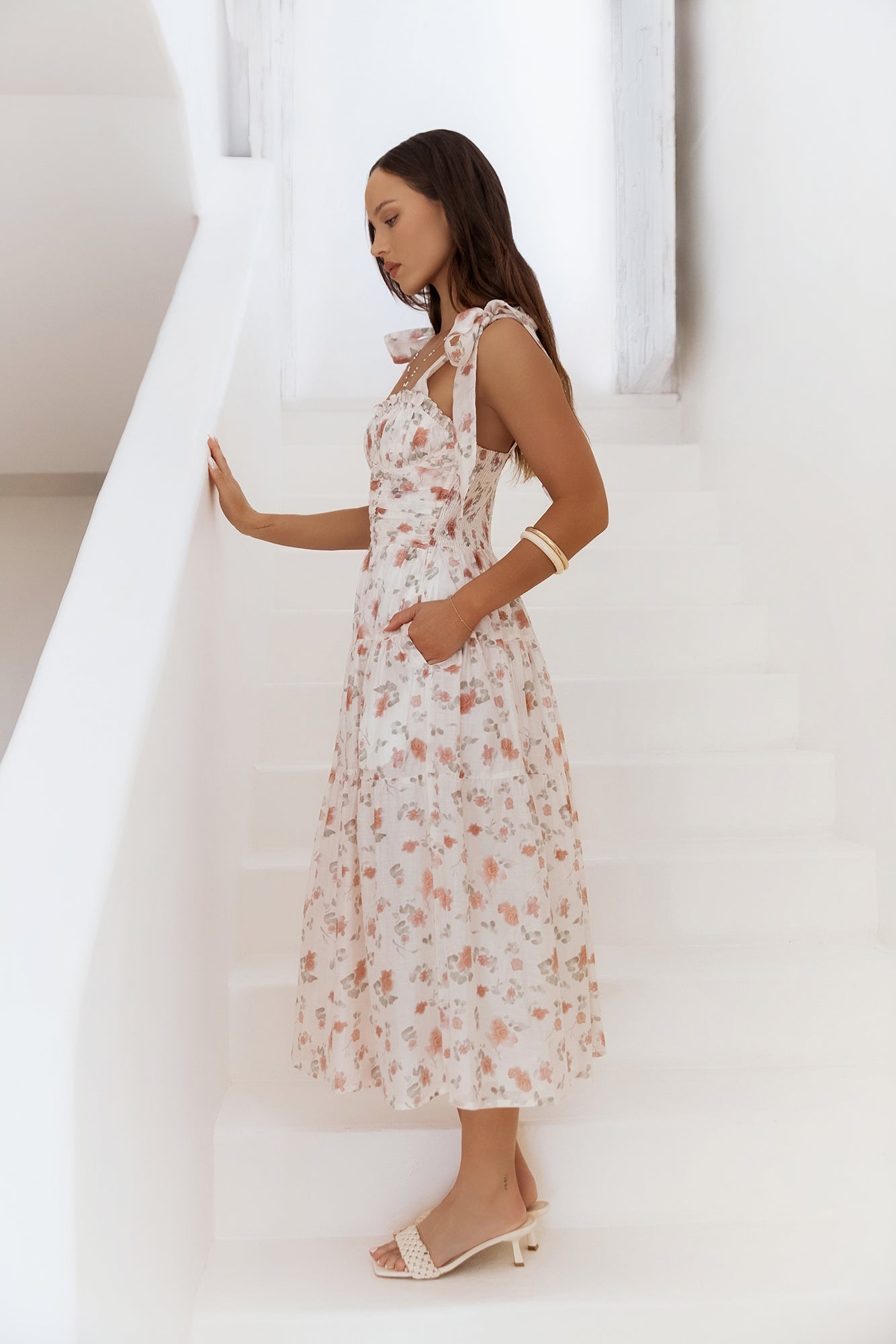 Carmelita Maxi Dress Pink-Seaa Fashion