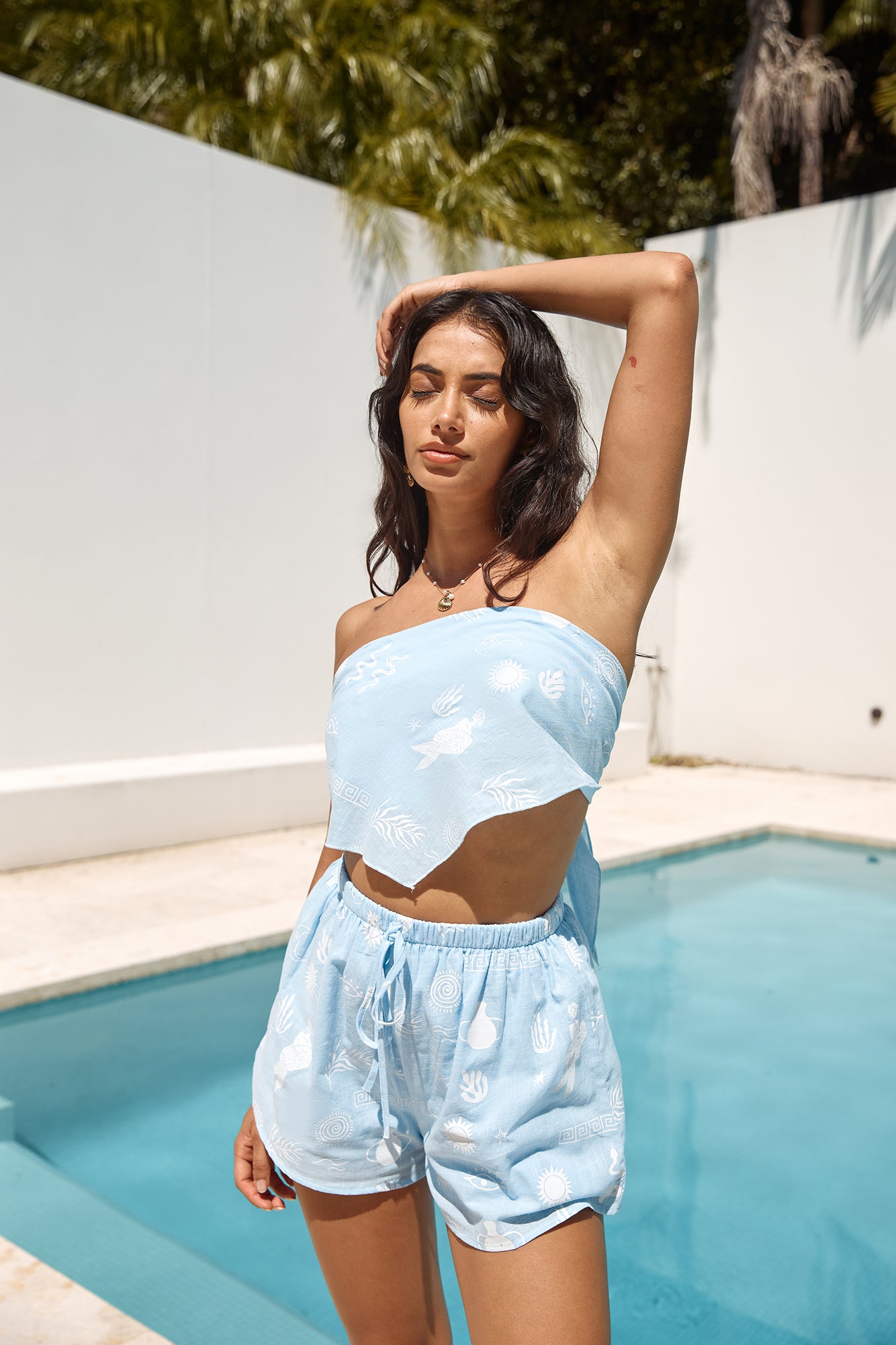 Coastal Escape Set Blue-Seaa Fashion