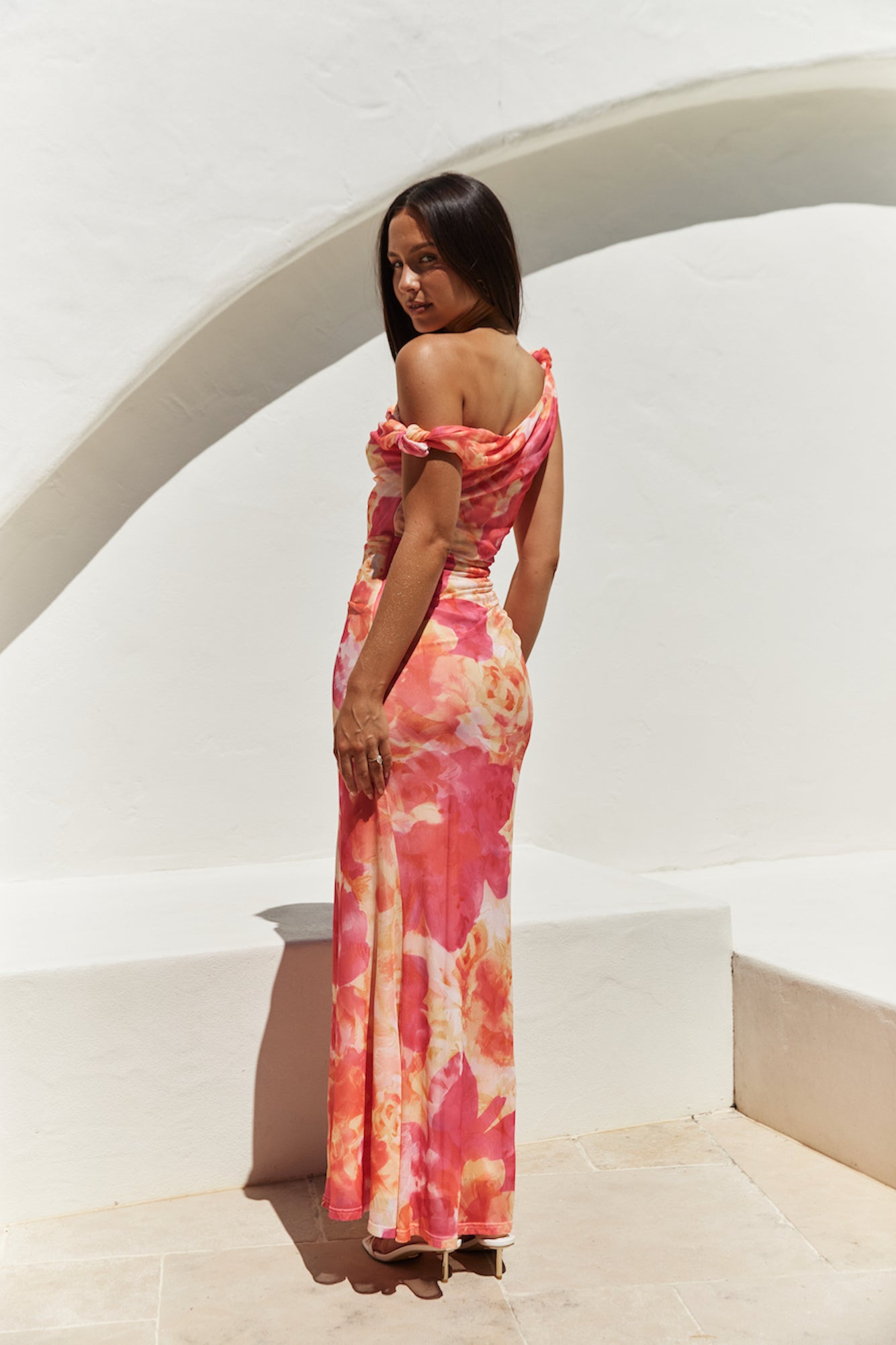Mimosa Moment Maxi Dress Pink-Seaa Fashion