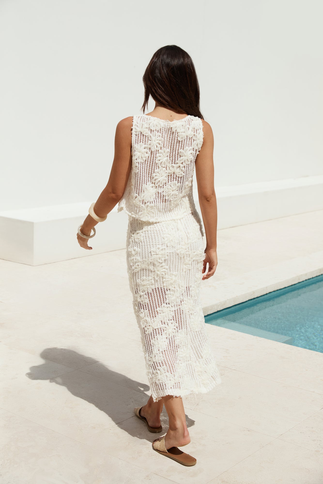 Dry Martini Floral Set White-Seaa Fashion