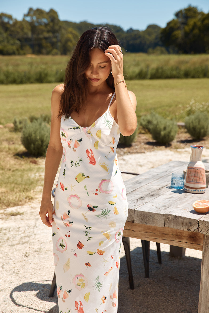 Girls Trip Maxi Dress Multi-Seaa Fashion