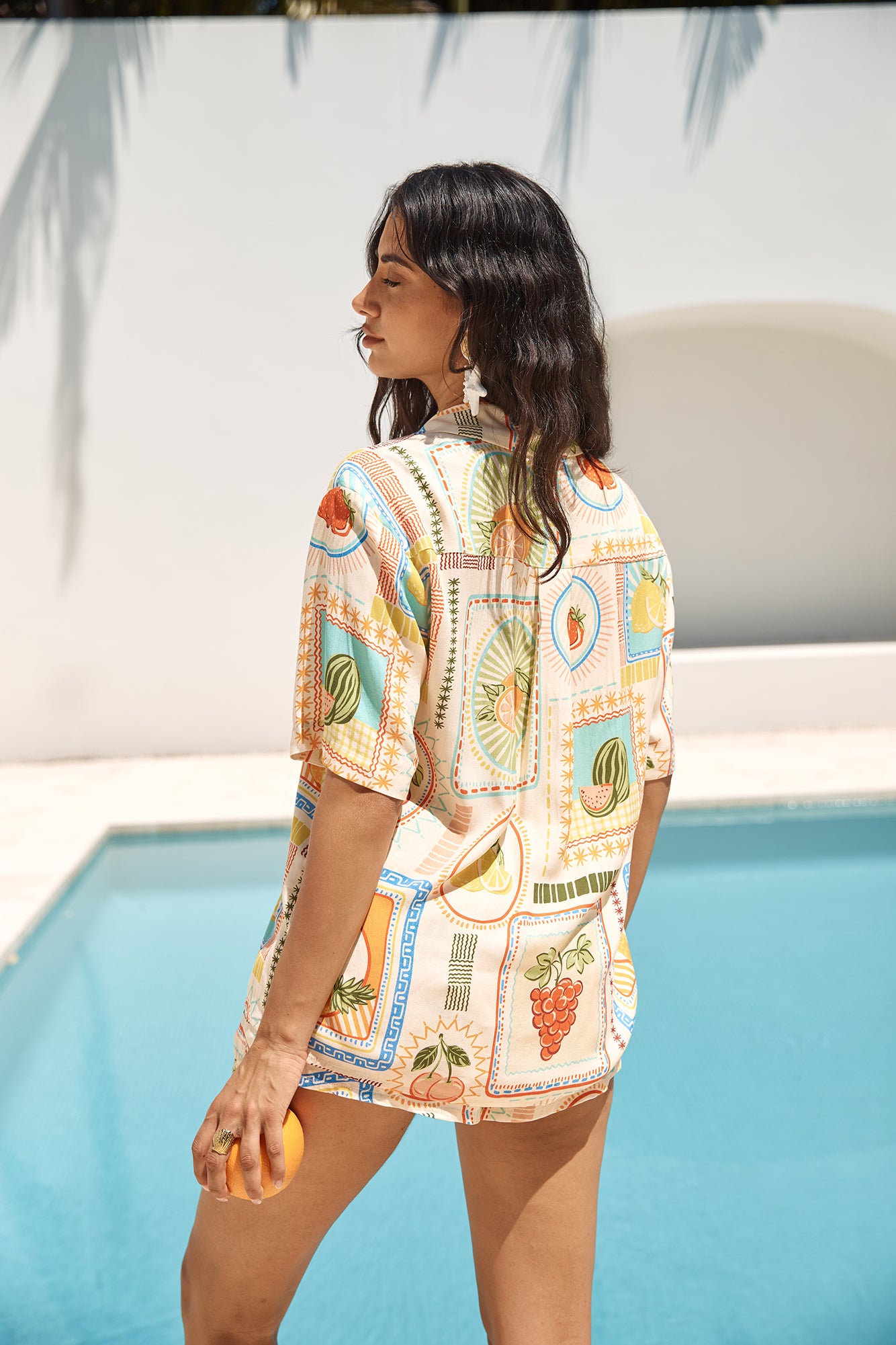 SEVEN WONDERS Agata Shirt Agata Print-Seaa Fashion