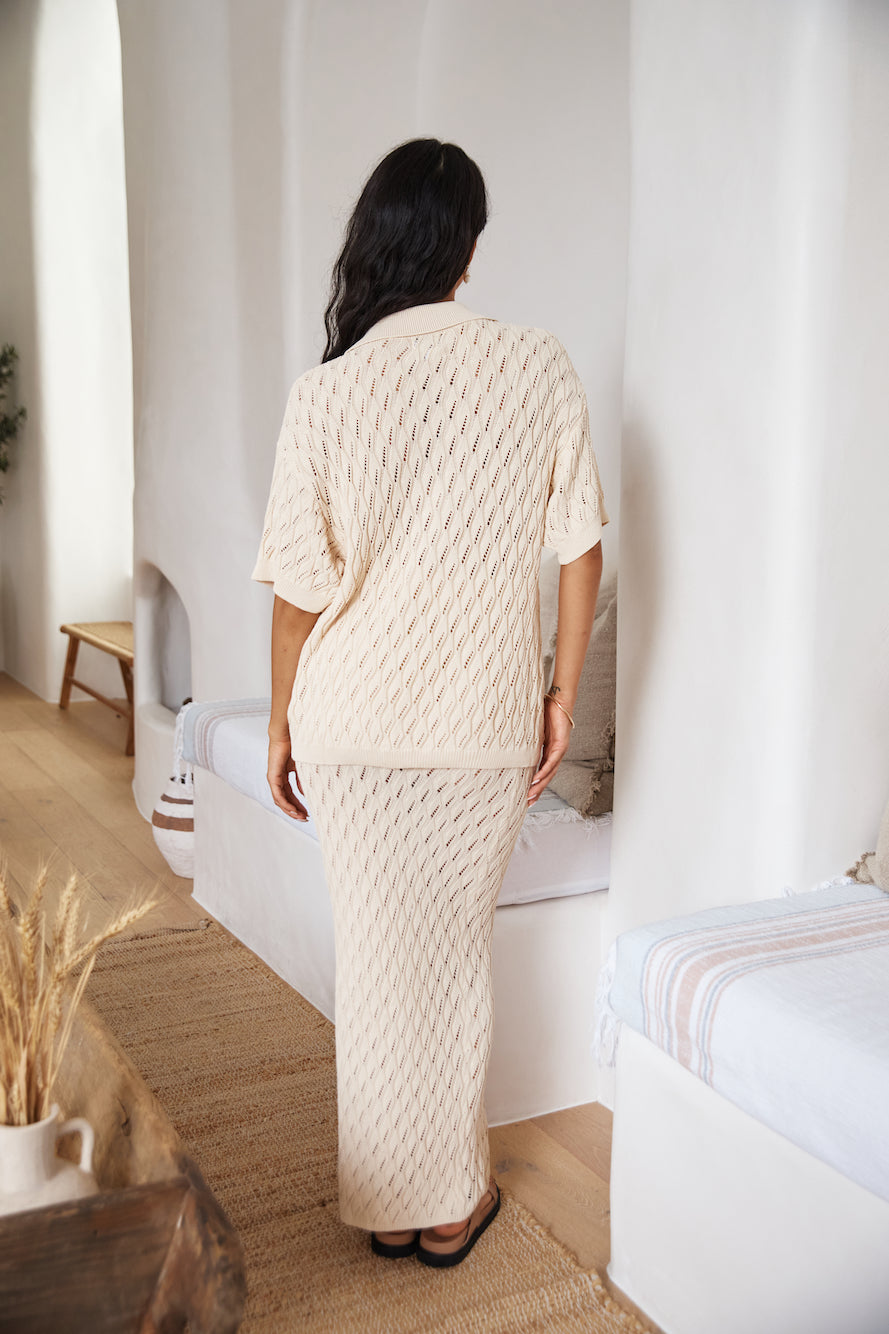 SNDYS Claire Top Sand-Seaa Fashion