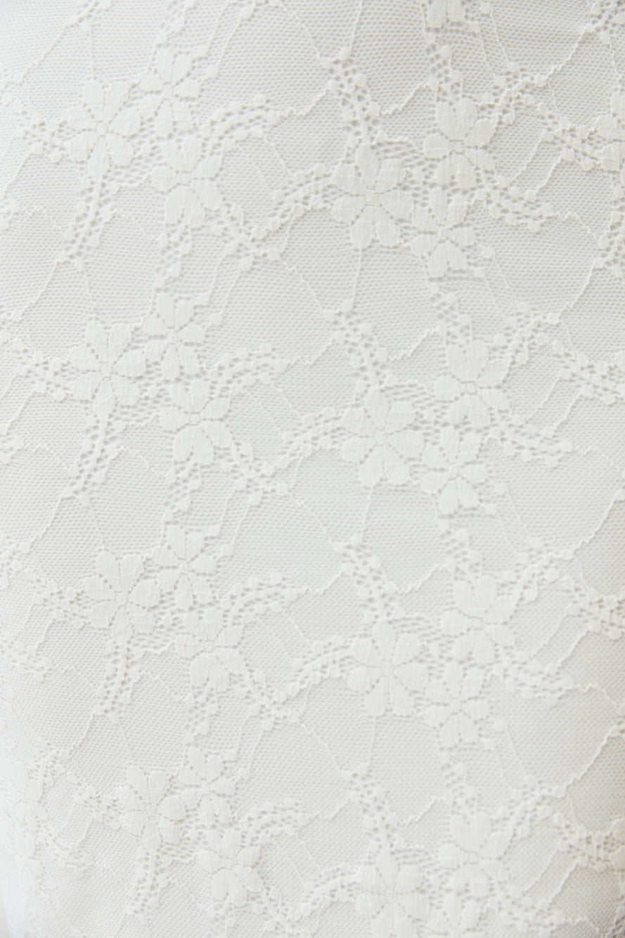 Cheers To Us One Shoulder Lace Maxi Dress White-Seaa Fashion