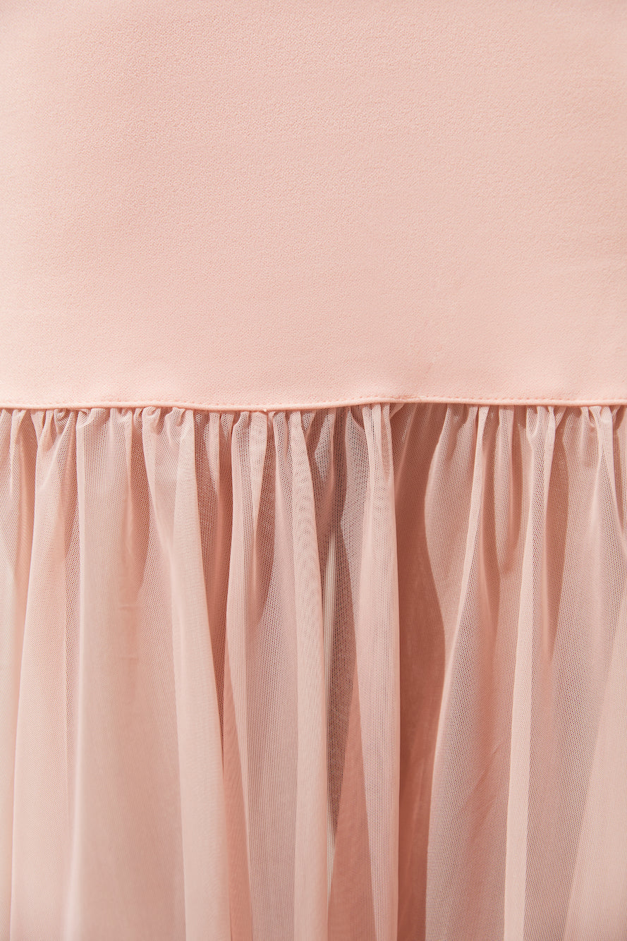 Blushing Bright Maxi Dress Pink-Seaa Fashion