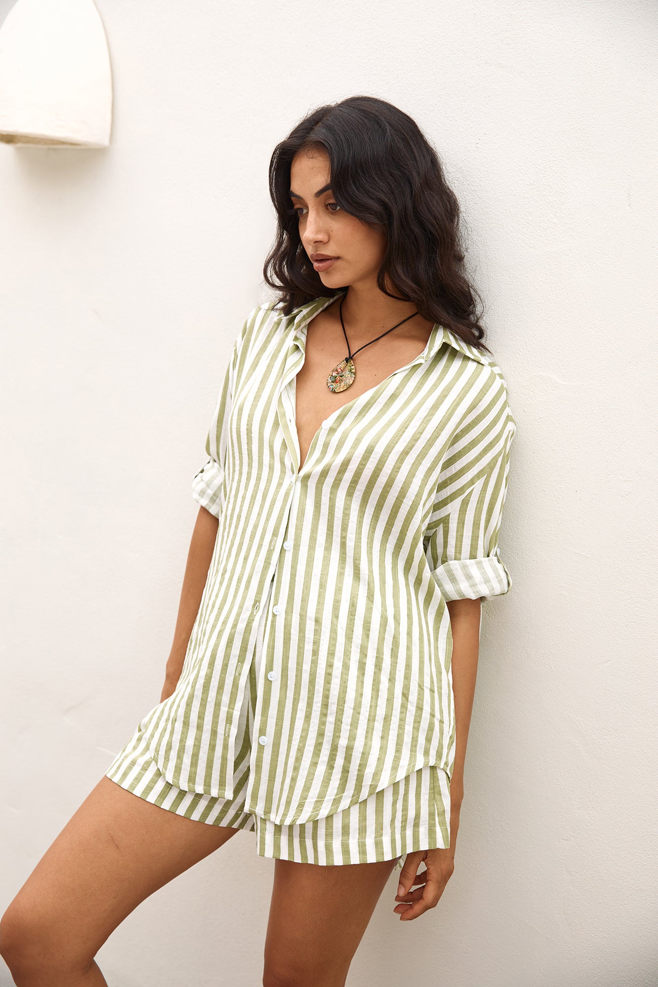 Portugal Paradise Short Sage-Seaa Fashion