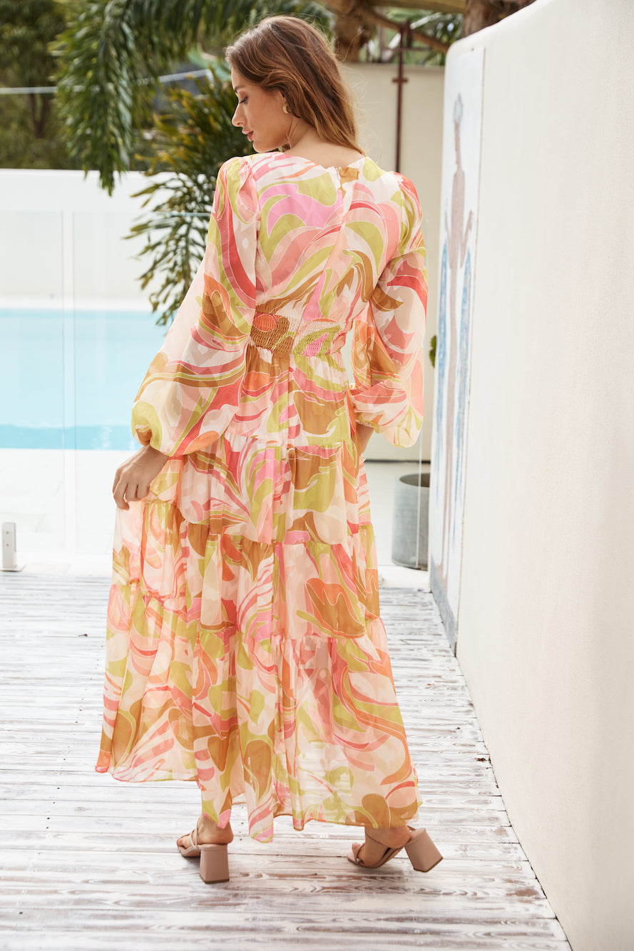 Reason Why Maxi Dress Orange-Seaa Fashion