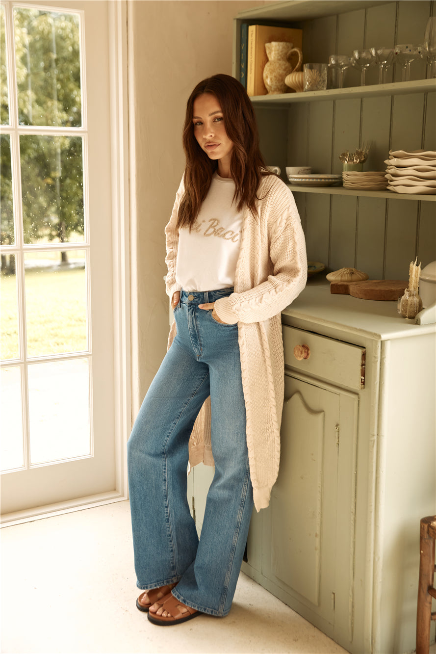 All I Needed Cardigan Cream-Seaa Fashion