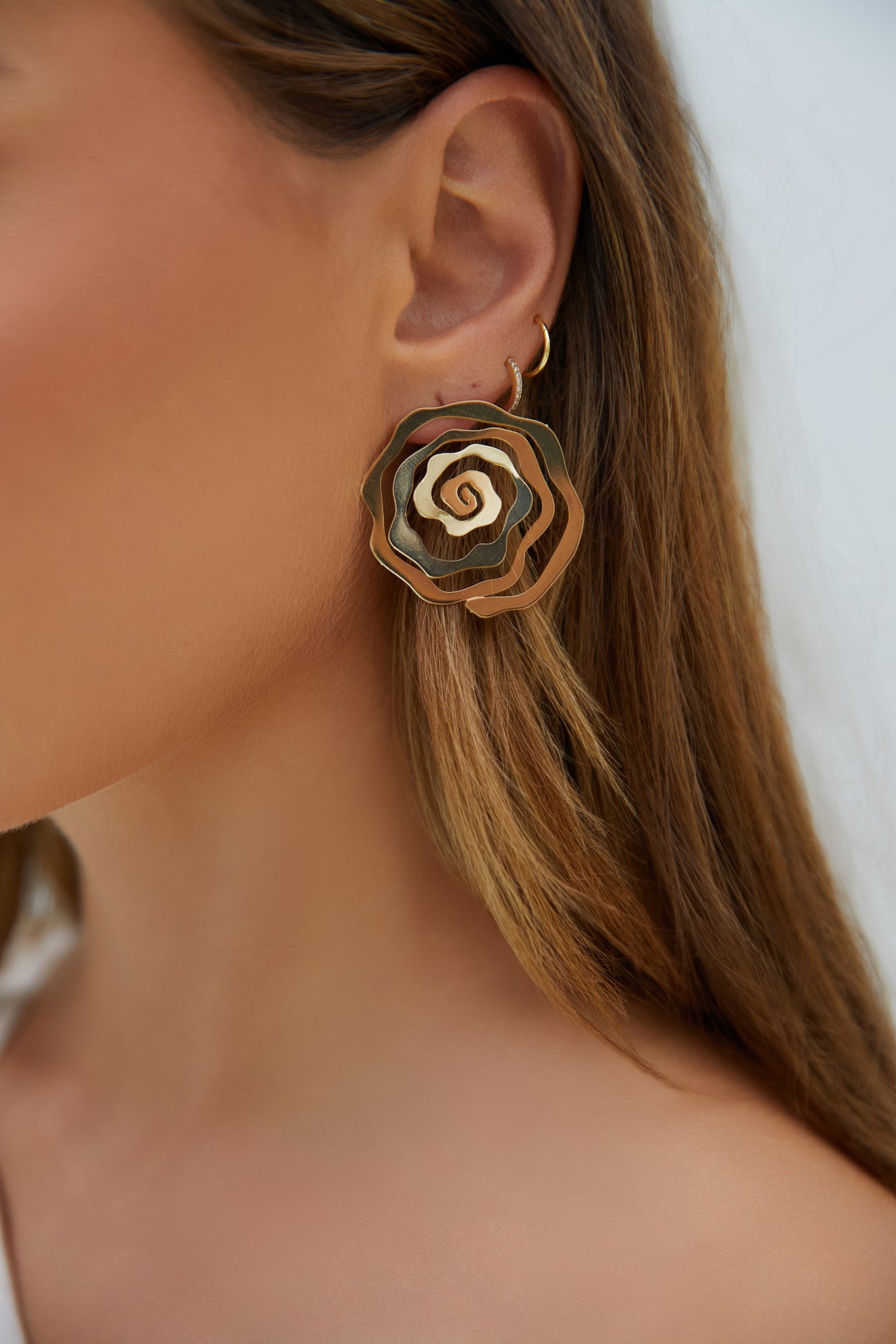 18K Gold Plated Enchanted By You Earrings Gold-Seaa Fashion