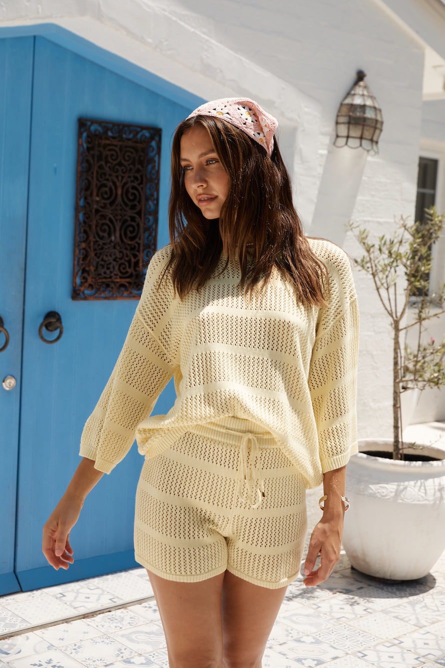 SEVEN WONDERS Samia Top Lemon-Seaa Fashion