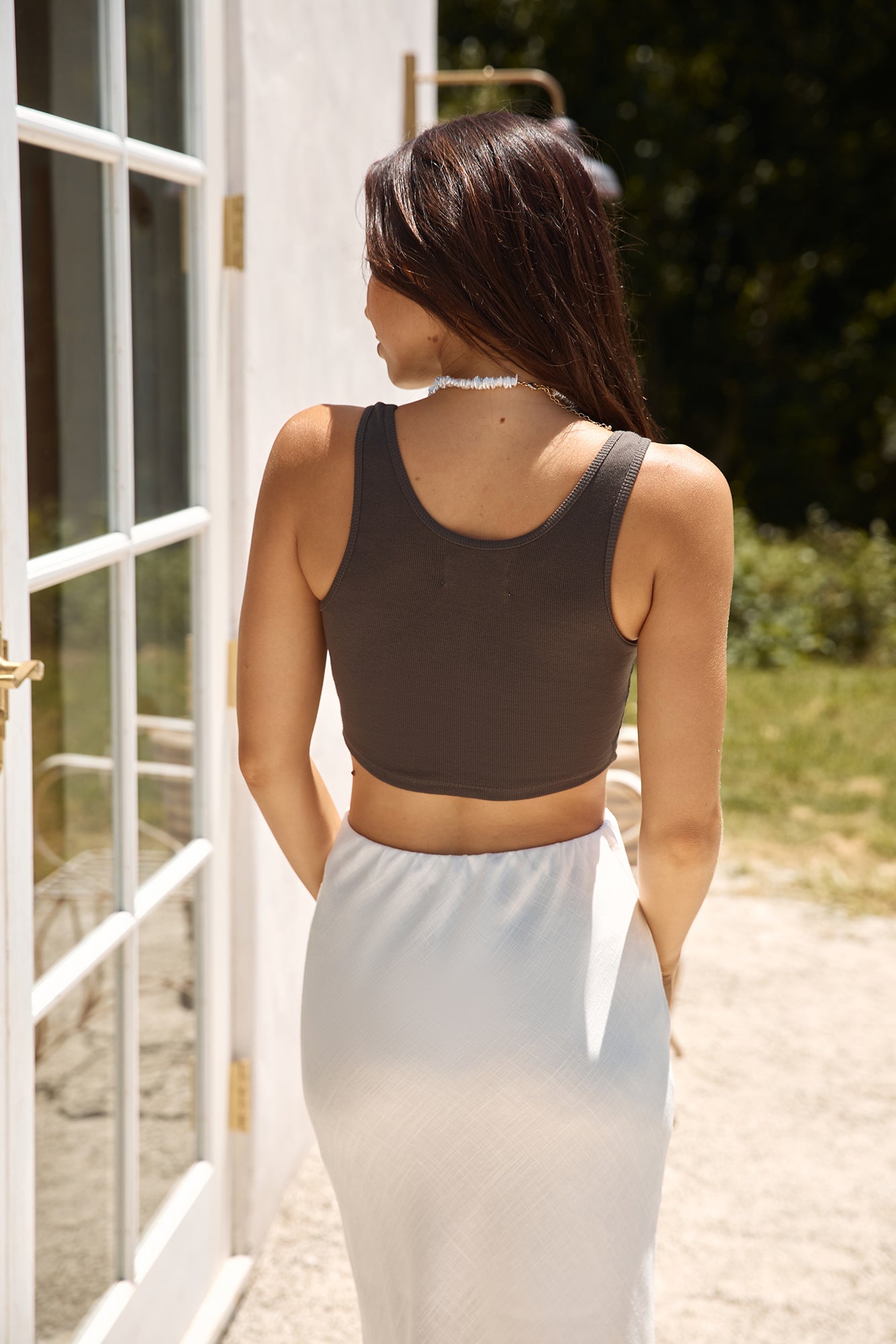 WRANGLER Dazed Reaction Tank Top Slate-Seaa Fashion