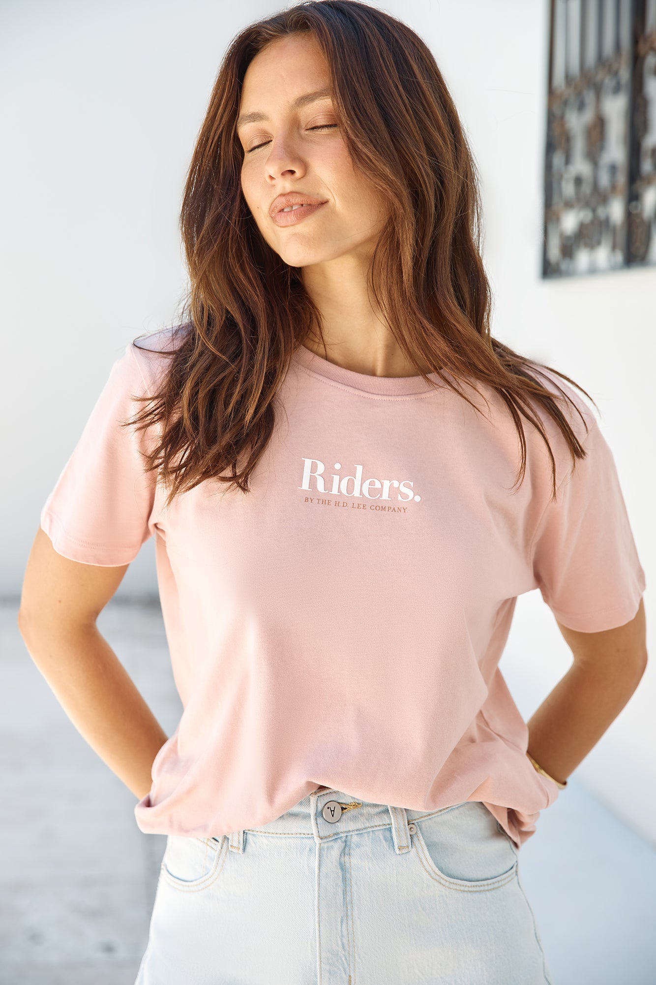 RIDERS BY LEE Relaxed Tee Rose Smoke-Seaa Fashion