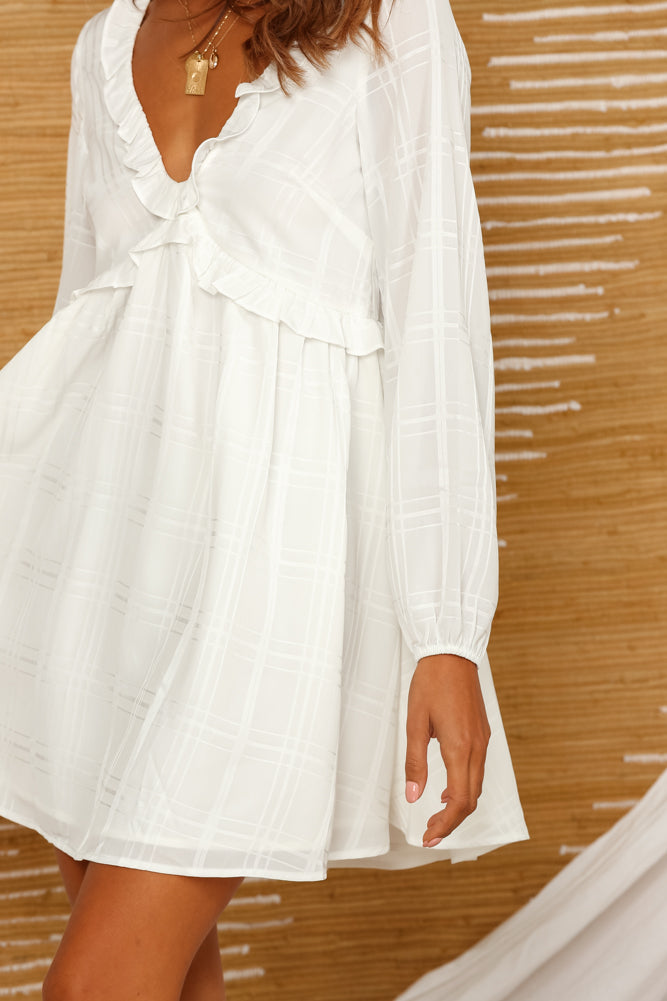 Balsam Dress White-Seaa Fashion