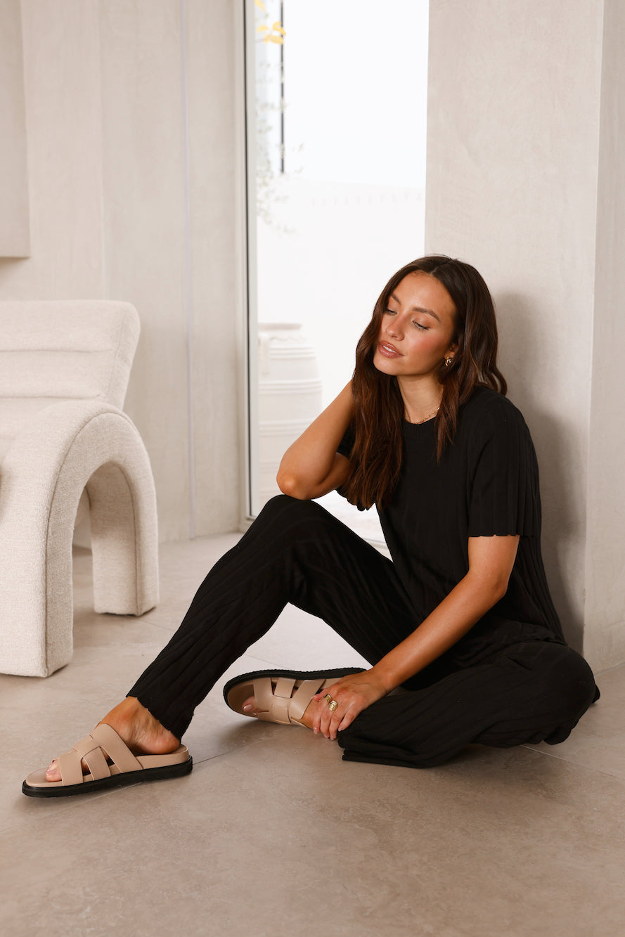 Giselle Knit Top Black-Seaa Fashion