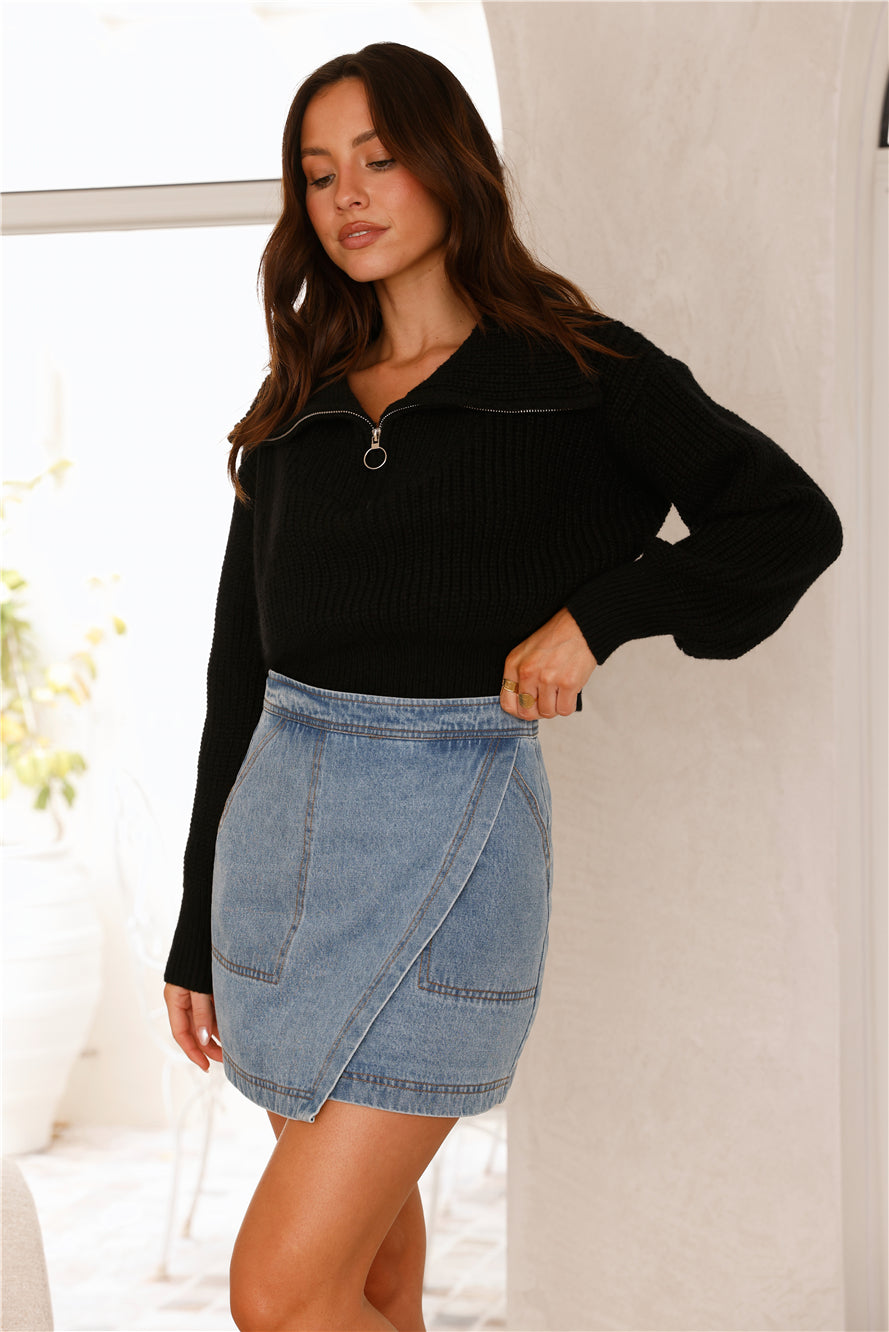 Noelle Knit Jumper Black-Seaa Fashion