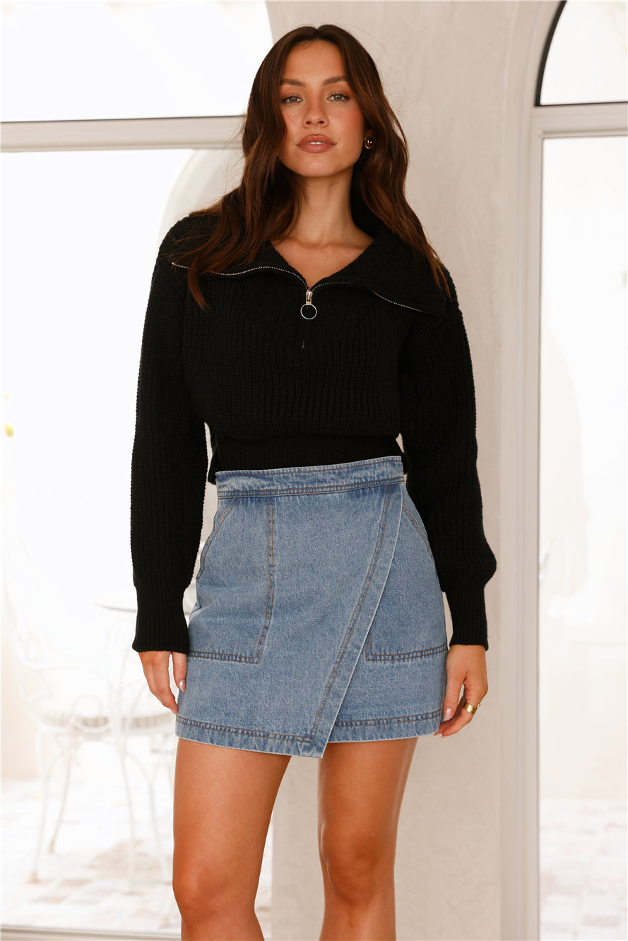 Noelle Knit Jumper Black-Seaa Fashion