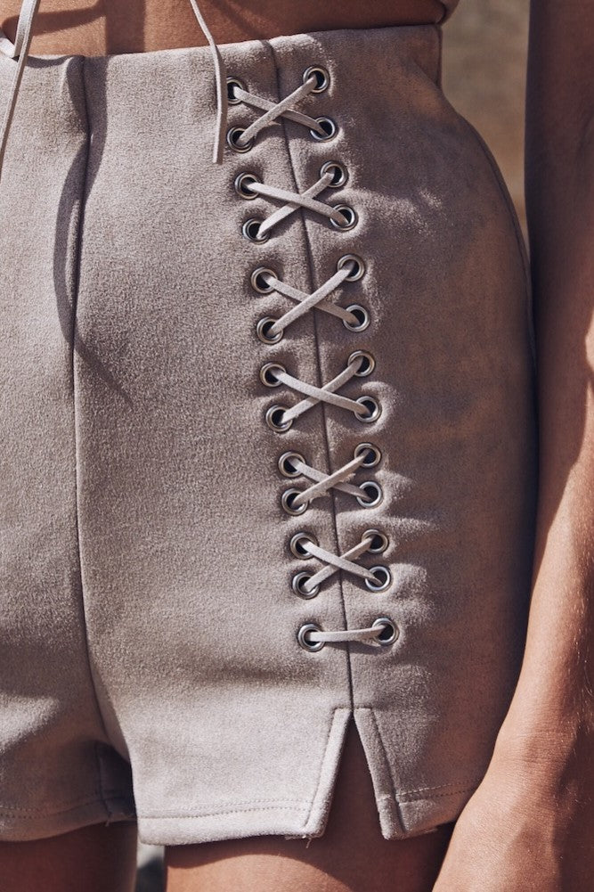 Louisiana Shorts Beige-Seaa Fashion