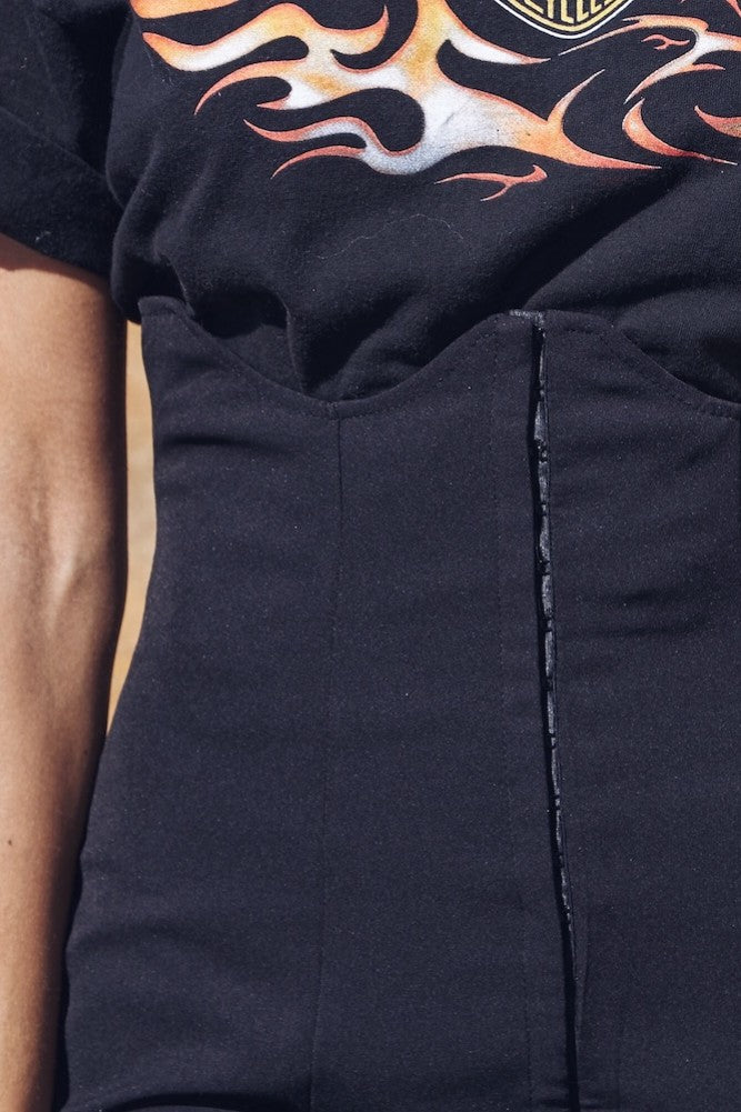 Eternal Night Skirt Black-Seaa Fashion